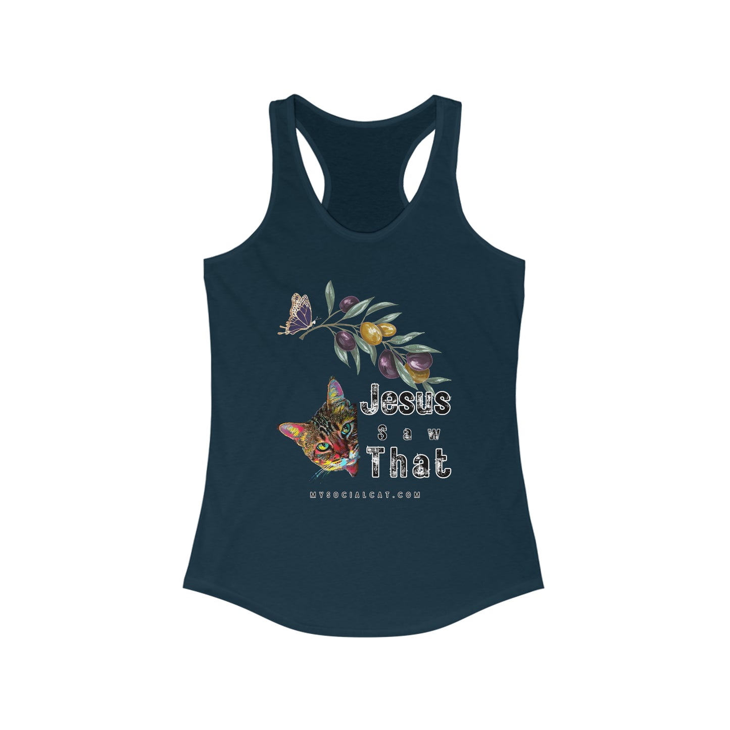 Jesus Saw That Women's Racerback Tank