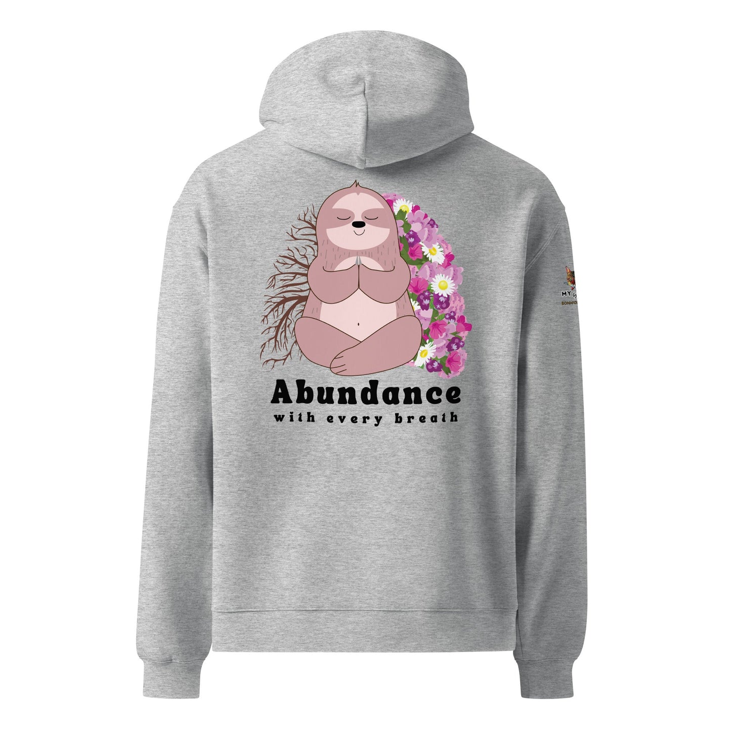 Abundance Unisex Plush Hoodie - My Social Cat Bonafide Boutique LLCAbundance Unisex Plush HoodieHooded sweatshirtMy Social Cat Bonafide Boutique LLCAthletic HeatherSabundancehoodie