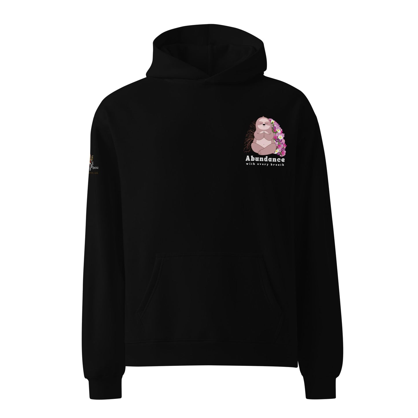 Abundance Unisex Plush Hoodie - My Social Cat Bonafide Boutique LLCAbundance Unisex Plush HoodieHooded sweatshirtMy Social Cat Bonafide Boutique LLCBlackSabundancehoodie