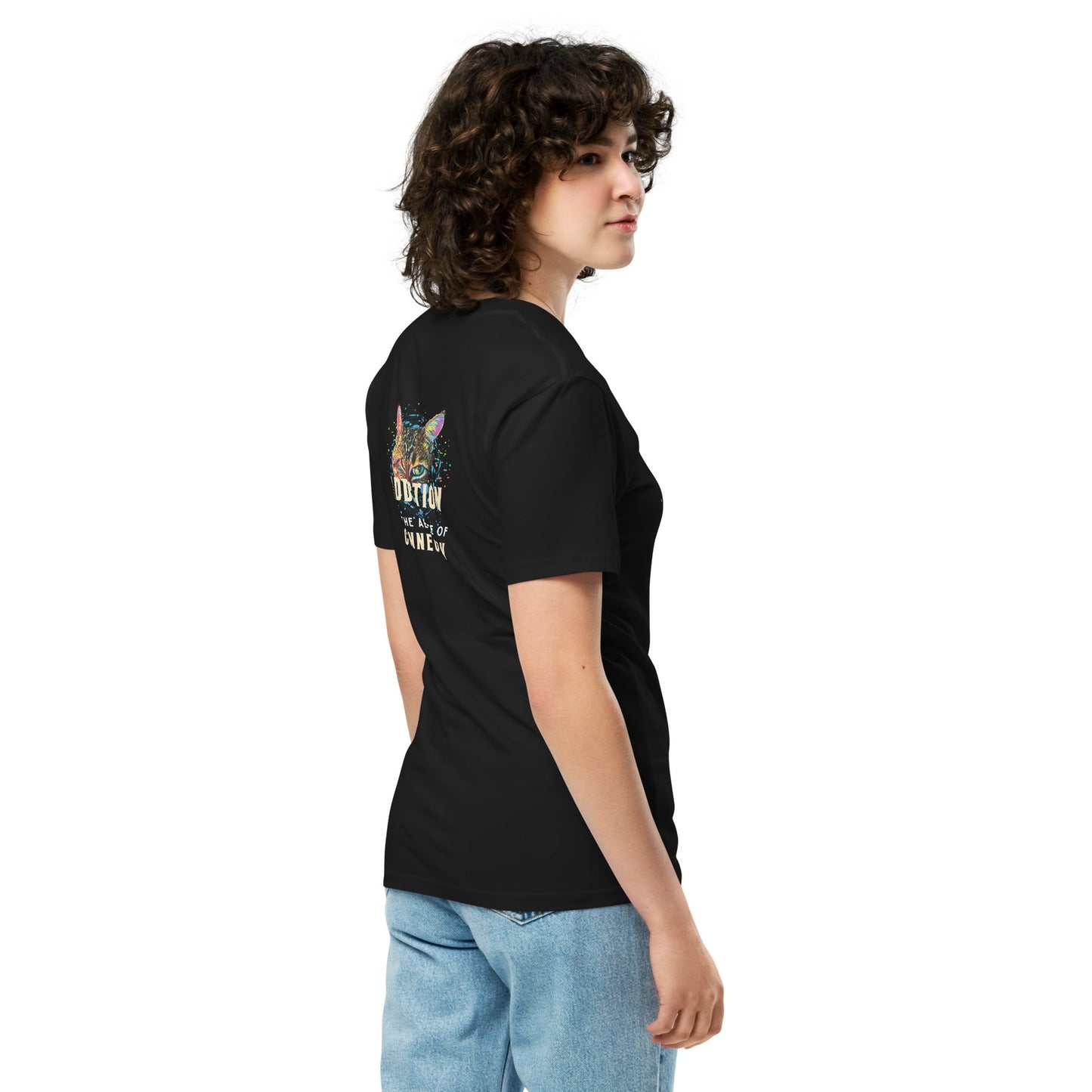 Addiction is the Absence of Connection Unisex Premium Tee - My Social Cat Bonafide Boutique LLCAddiction is the Absence of Connection Unisex Premium TeeT-shirtMy Social Cat Bonafide Boutique LLCBlackSaddictioncat
