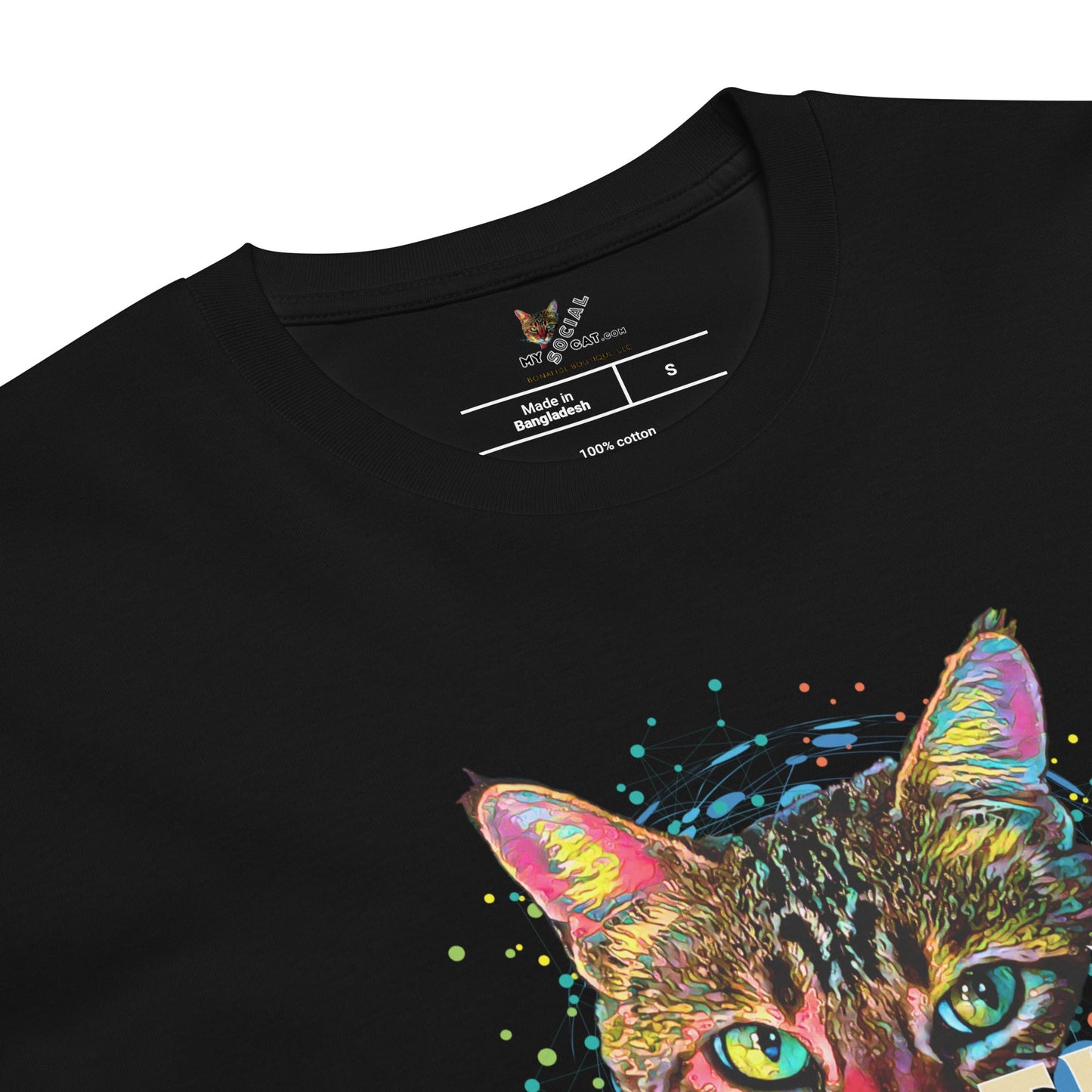 Addiction is the Absence of Connection Unisex Premium Tee - My Social Cat Bonafide Boutique LLCAddiction is the Absence of Connection Unisex Premium TeeT-shirtMy Social Cat Bonafide Boutique LLCBlackSaddictioncat
