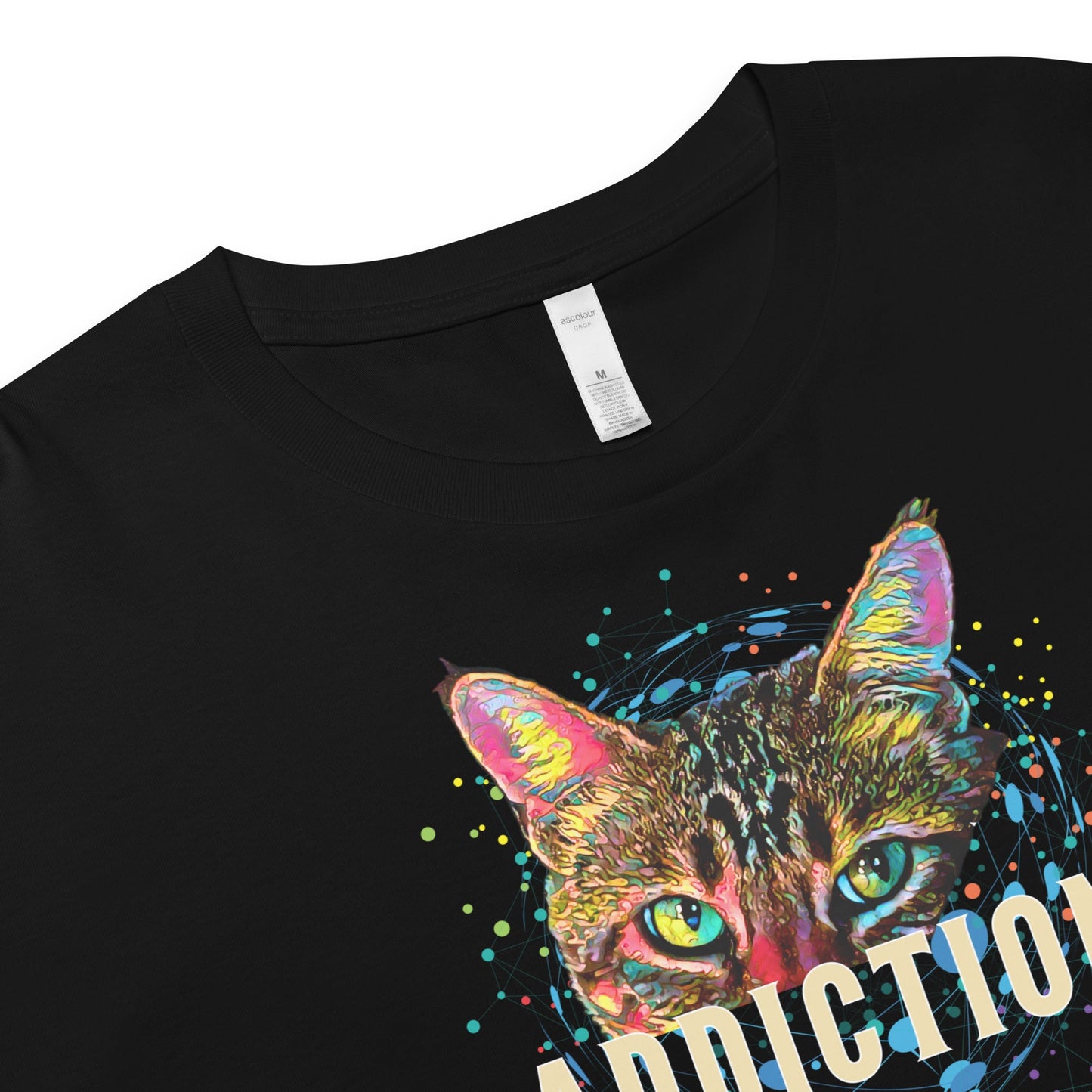 Addiction is the Absence of Connection Women’s Crop Top - My Social Cat Bonafide Boutique LLCAddiction is the Absence of Connection Women’s Crop Topcrop topMy Social Cat Bonafide Boutique LLCBlackXSabsenceaddiction