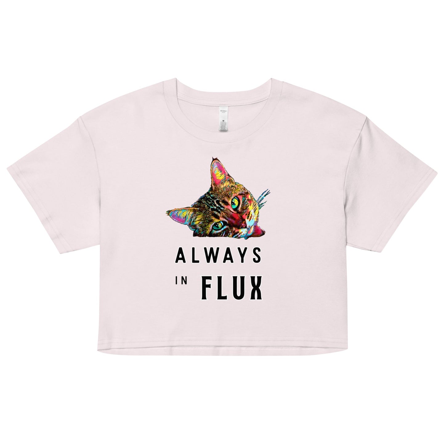 Always in Flux Women’s Crop Top - My Social Cat Bonafide Boutique LLCAlways in Flux Women’s Crop Topcrop topMy Social Cat Bonafide Boutique LLCOrchidXSalwayscat
