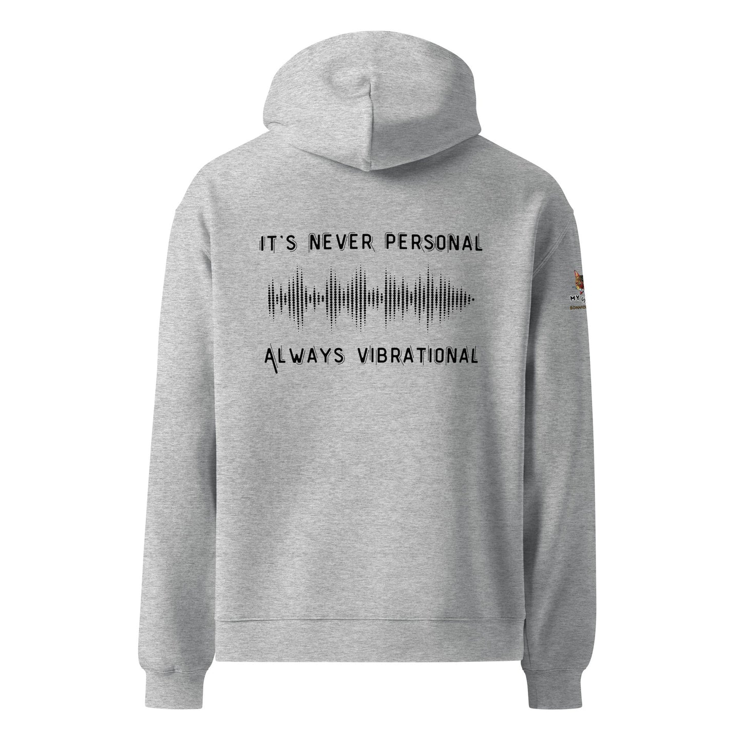 Always Vibrational Unisex Plush Hoodie - My Social Cat Bonafide Boutique LLCAlways Vibrational Unisex Plush HoodieHooded sweatshirtMy Social Cat Bonafide Boutique LLCAthletic HeatherShoodiepremium