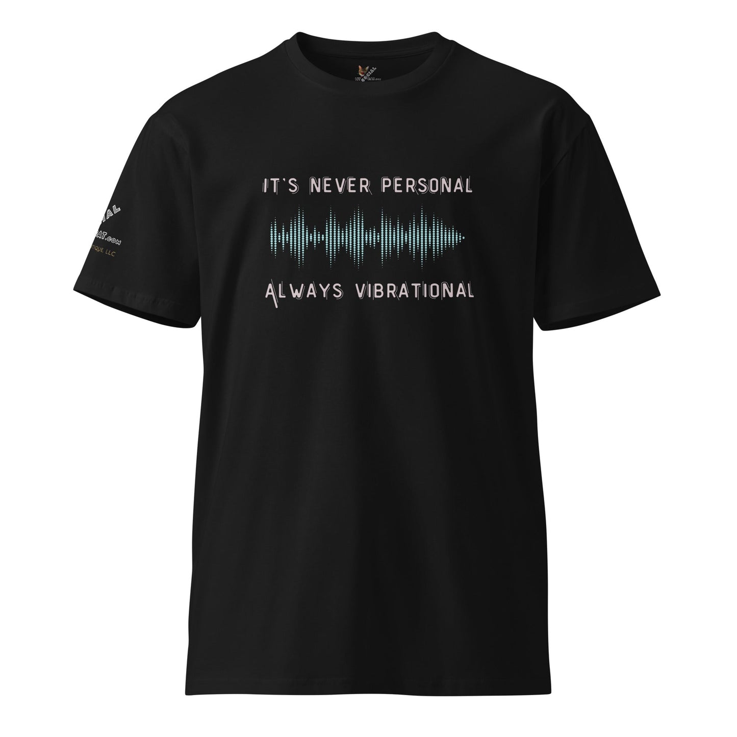 Always Vibrational Unisex Premium Tee - My Social Cat Bonafide Boutique LLCAlways Vibrational Unisex Premium TeeT-shirtMy Social Cat Bonafide Boutique LLCBlackSnormspremium
