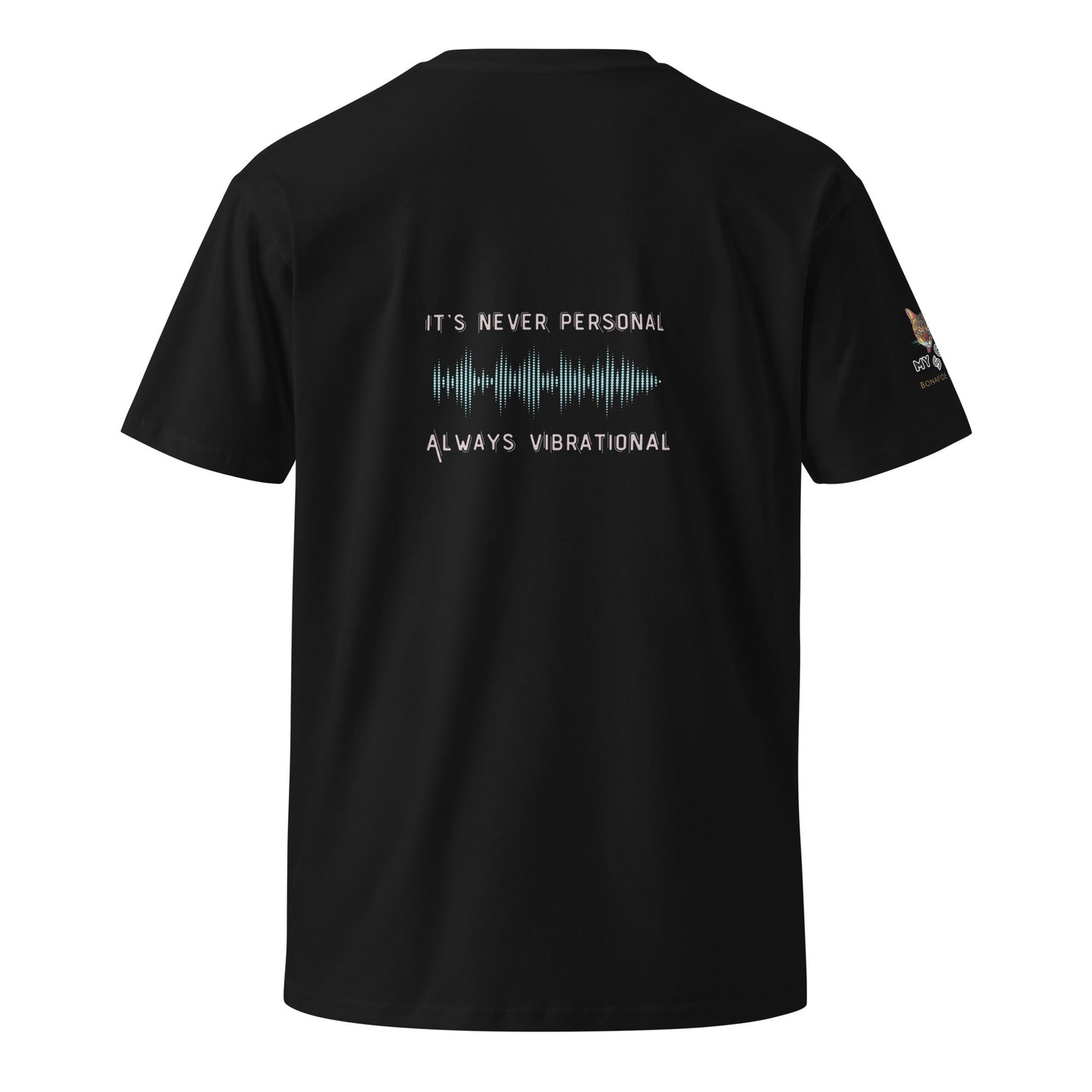 Always Vibrational Unisex Premium Tee - My Social Cat Bonafide Boutique LLCAlways Vibrational Unisex Premium TeeT-shirtMy Social Cat Bonafide Boutique LLCBlackSnormspremium