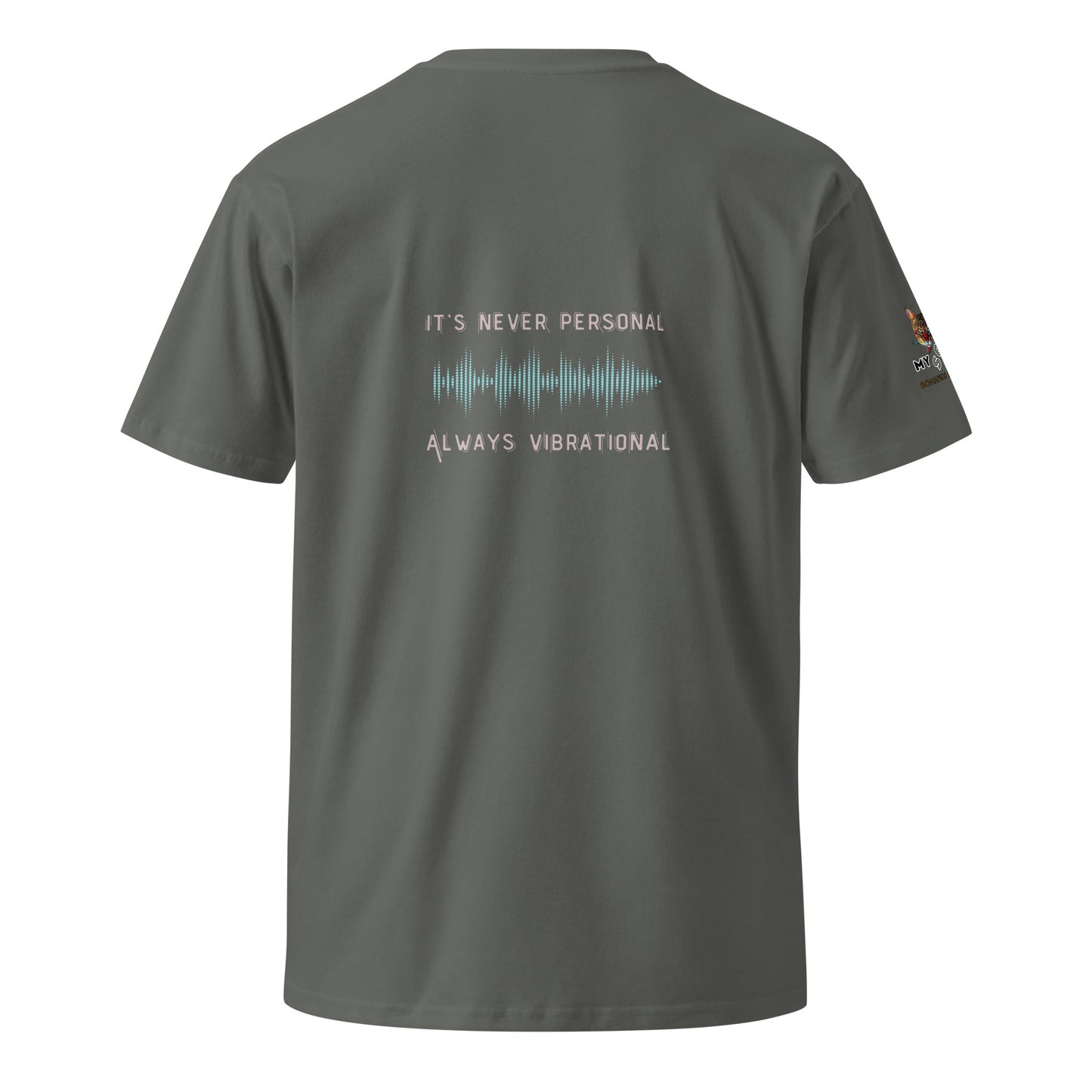 Always Vibrational Unisex Premium Tee - My Social Cat Bonafide Boutique LLCAlways Vibrational Unisex Premium TeeT-shirtMy Social Cat Bonafide Boutique LLCCharcoalSnormspremium
