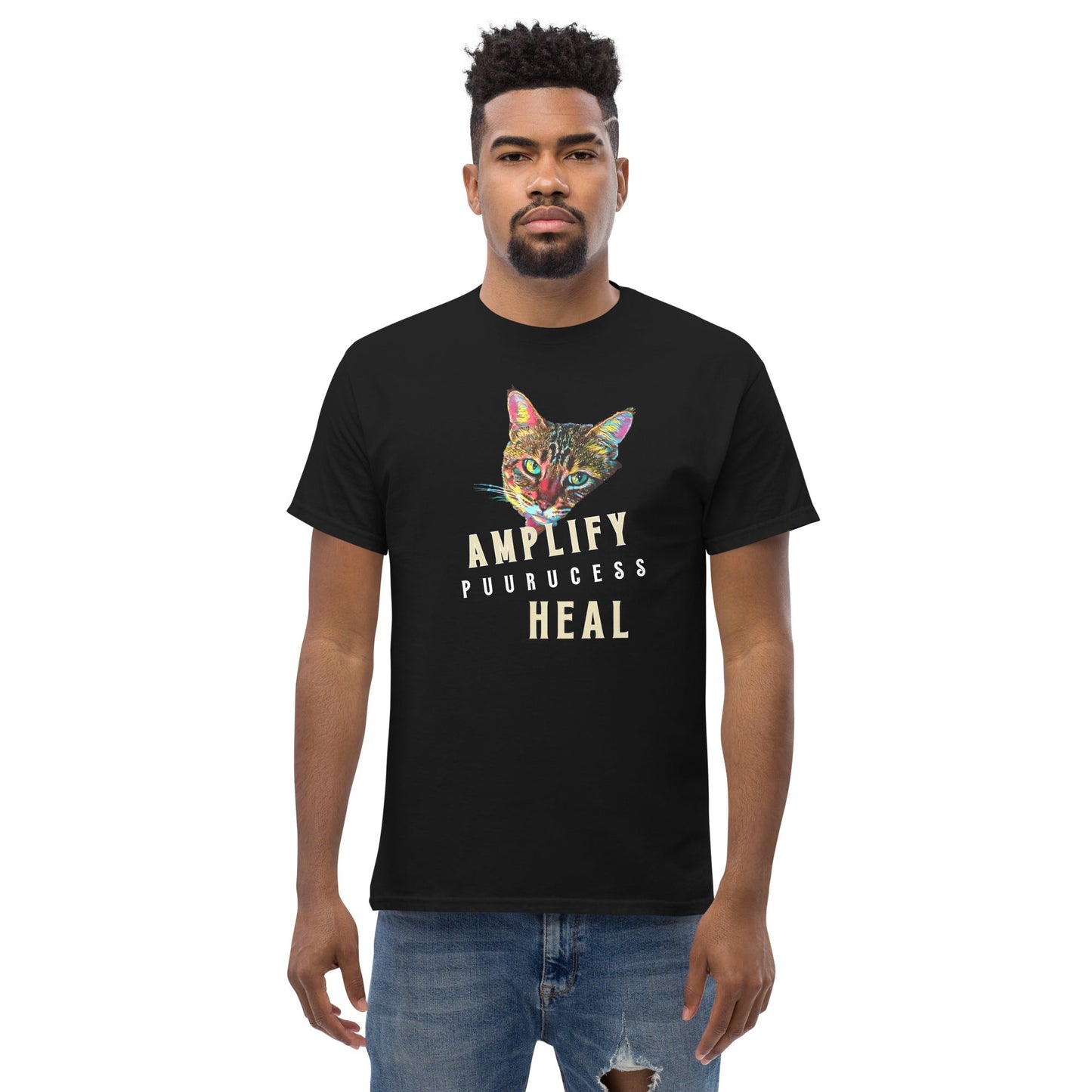 Amplify Unisex Classic Tee - My Social Cat Bonafide Boutique LLCAmplify Unisex Classic TeeT-shirtMy Social Cat Bonafide Boutique LLCSamplifycat