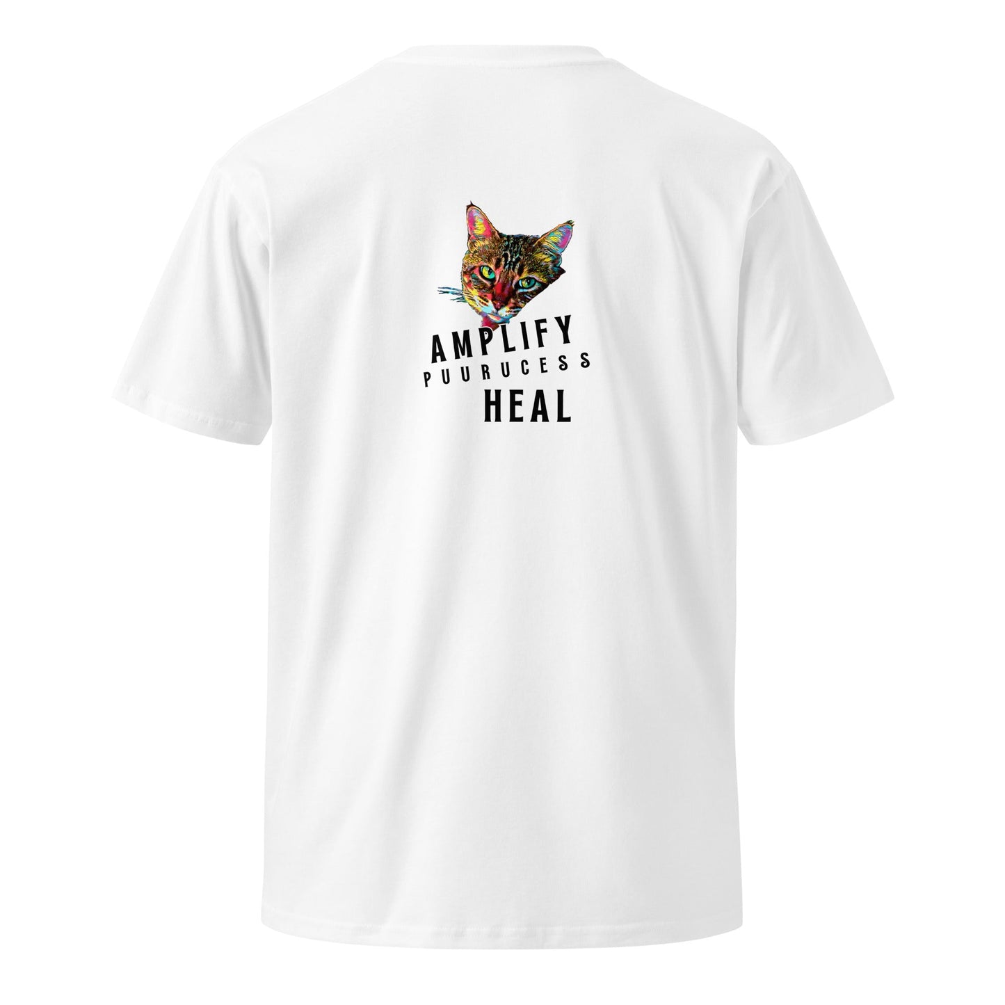 Amplify Unisex Premium Tee - My Social Cat Bonafide Boutique LLCAmplify Unisex Premium TeeT-shirtMy Social Cat Bonafide Boutique LLCWhiteSamplifycat
