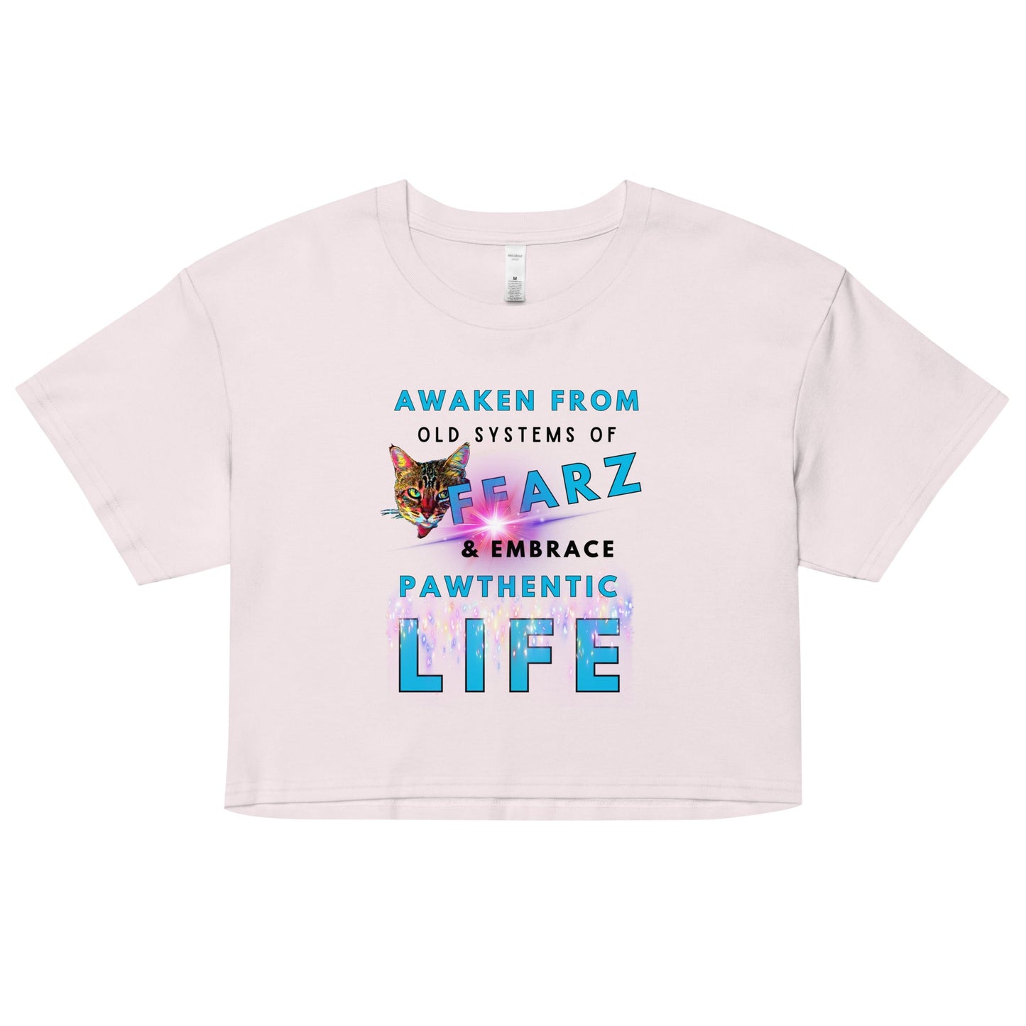 Awaken From Fear Women’s Crop Top - My Social Cat Bonafide Boutique LLCAwaken From Fear Women’s Crop Topcrop topMy Social Cat Bonafide Boutique LLCOrchidXSawakenfear