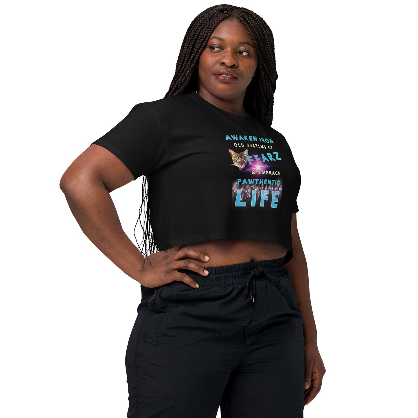 Awaken From Fear Women’s Crop Top - My Social Cat Bonafide Boutique LLCAwaken From Fear Women’s Crop Topcrop topMy Social Cat Bonafide Boutique LLCXSawakenfear