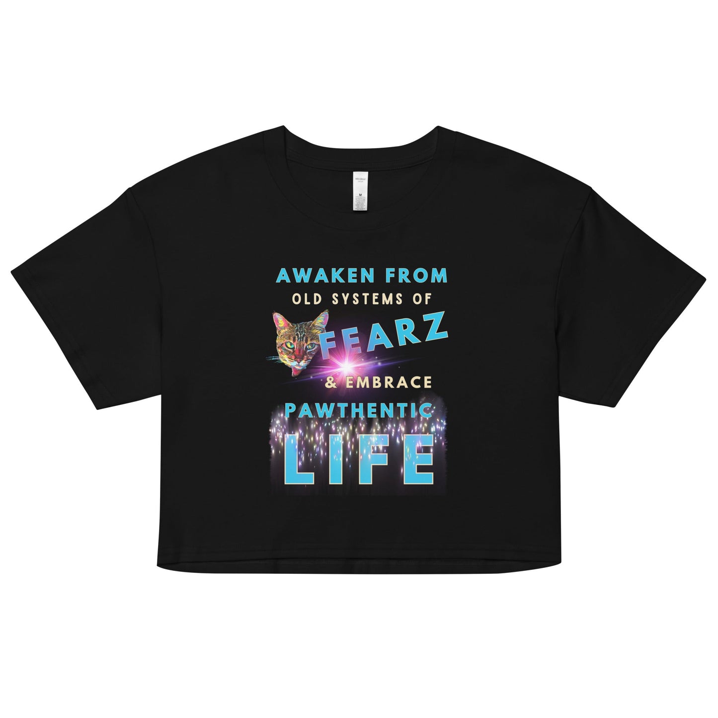 Awaken From Fear Women’s Crop Top - My Social Cat Bonafide Boutique LLCAwaken From Fear Women’s Crop Topcrop topMy Social Cat Bonafide Boutique LLCXSawakenfear