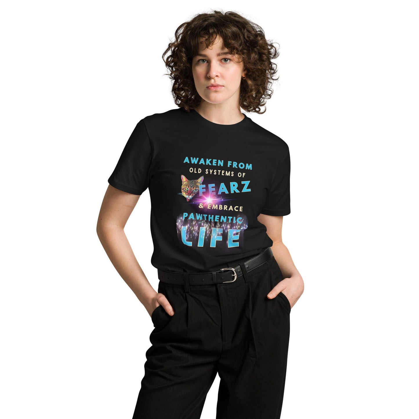 Awaken From Fearz Unisex Premium Tee - My Social Cat Bonafide Boutique LLCAwaken From Fearz Unisex Premium TeeT-shirtMy Social Cat Bonafide Boutique LLCSawakenfear