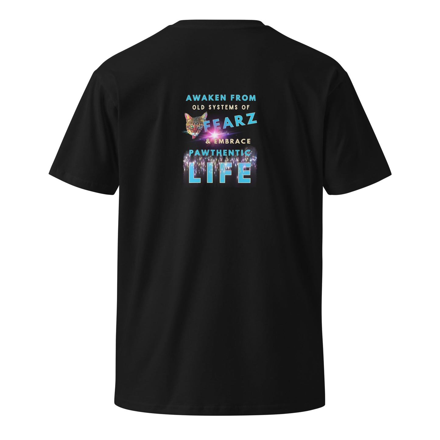 Awaken From Fearz Unisex Premium Tee - My Social Cat Bonafide Boutique LLCAwaken From Fearz Unisex Premium TeeT-shirtMy Social Cat Bonafide Boutique LLCSawakenfear