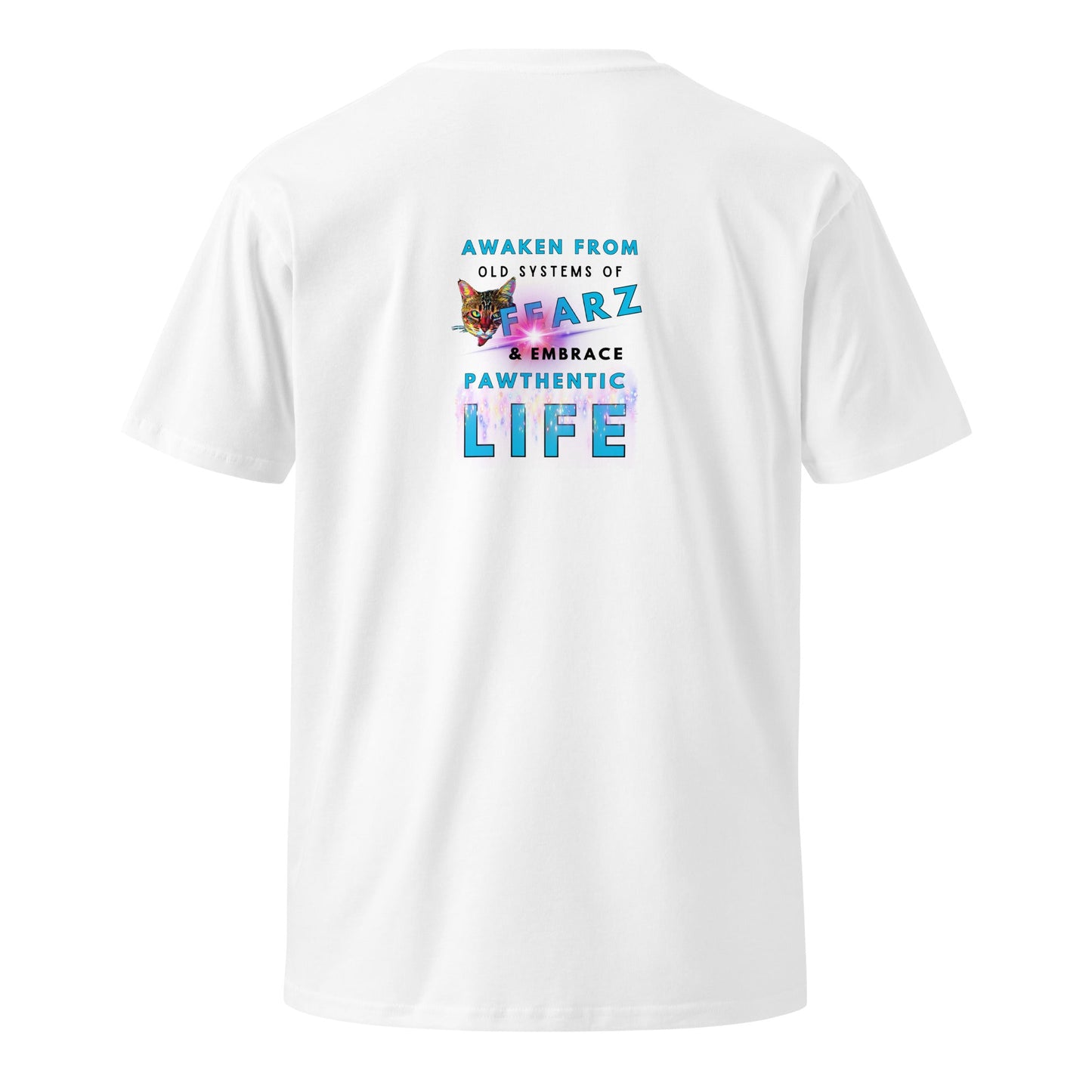 Awaken From Fearz Unisex Premium Tee - My Social Cat Bonafide Boutique LLCAwaken From Fearz Unisex Premium TeeT-shirtMy Social Cat Bonafide Boutique LLCWhiteSawakenfear
