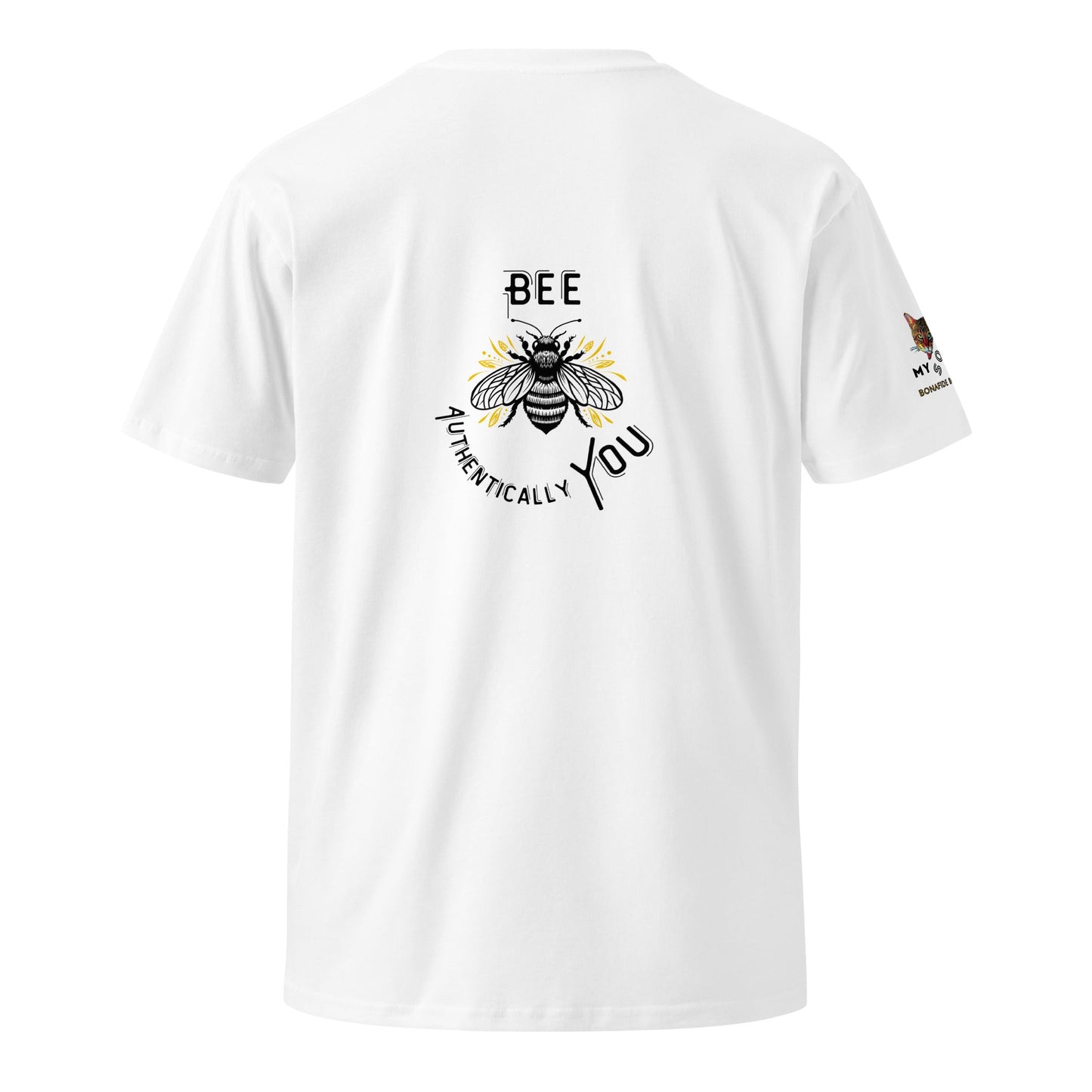 Be Authentically You Unisex premium Tee - My Social Cat Bonafide Boutique LLCBe Authentically You Unisex premium TeeT-shirtMy Social Cat Bonafide Boutique LLCWhiteSbeepremium