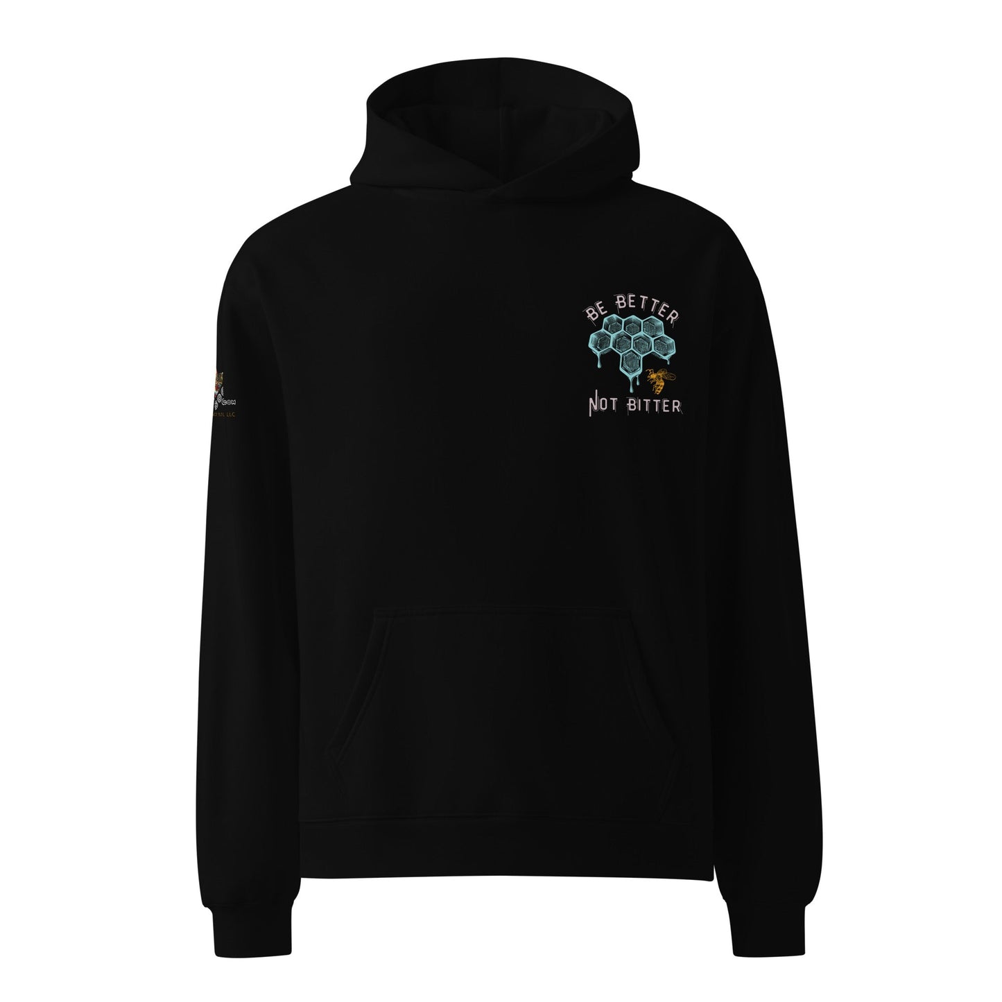Be Better Not Bitter Unisex Plush Hoodie - My Social Cat Bonafide Boutique LLCBe Better Not Bitter Unisex Plush HoodieHooded sweatshirtMy Social Cat Bonafide Boutique LLCBlackSbebetter