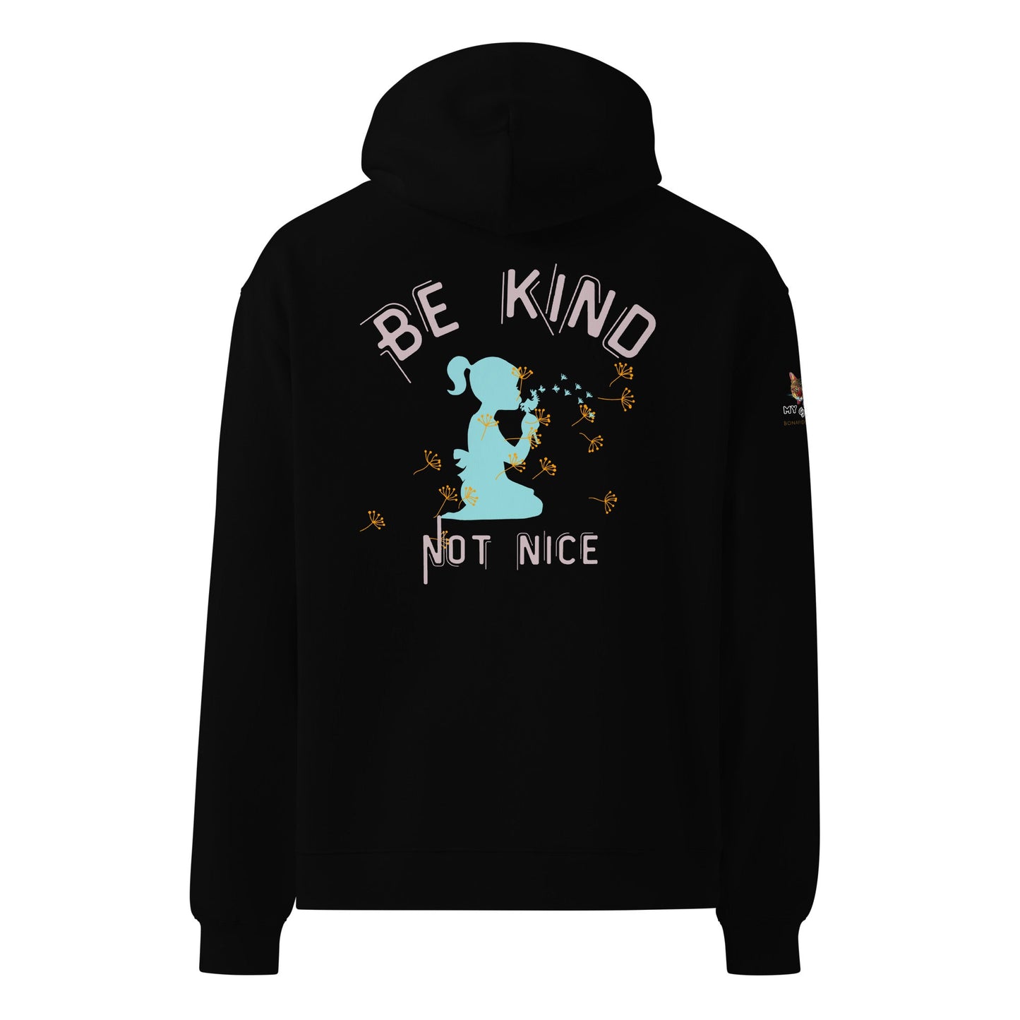 Be Kind Not Nice Unisex Plush Hoodie - My Social Cat Bonafide Boutique LLCBe Kind Not Nice Unisex Plush HoodieHooded sweatshirtMy Social Cat Bonafide Boutique LLCBlackSbehoodie