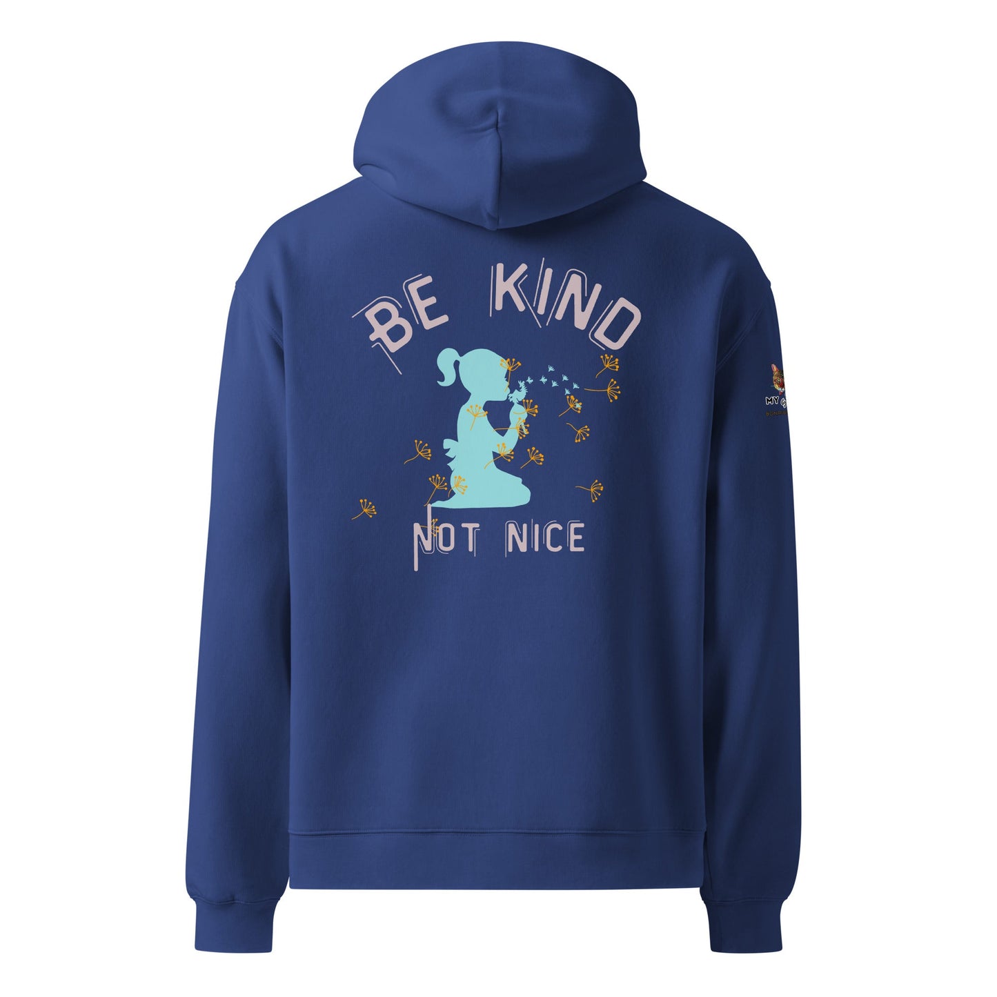 Be Kind Not Nice Unisex Plush Hoodie - My Social Cat Bonafide Boutique LLCBe Kind Not Nice Unisex Plush HoodieHooded sweatshirtMy Social Cat Bonafide Boutique LLCCobaltSbehoodie
