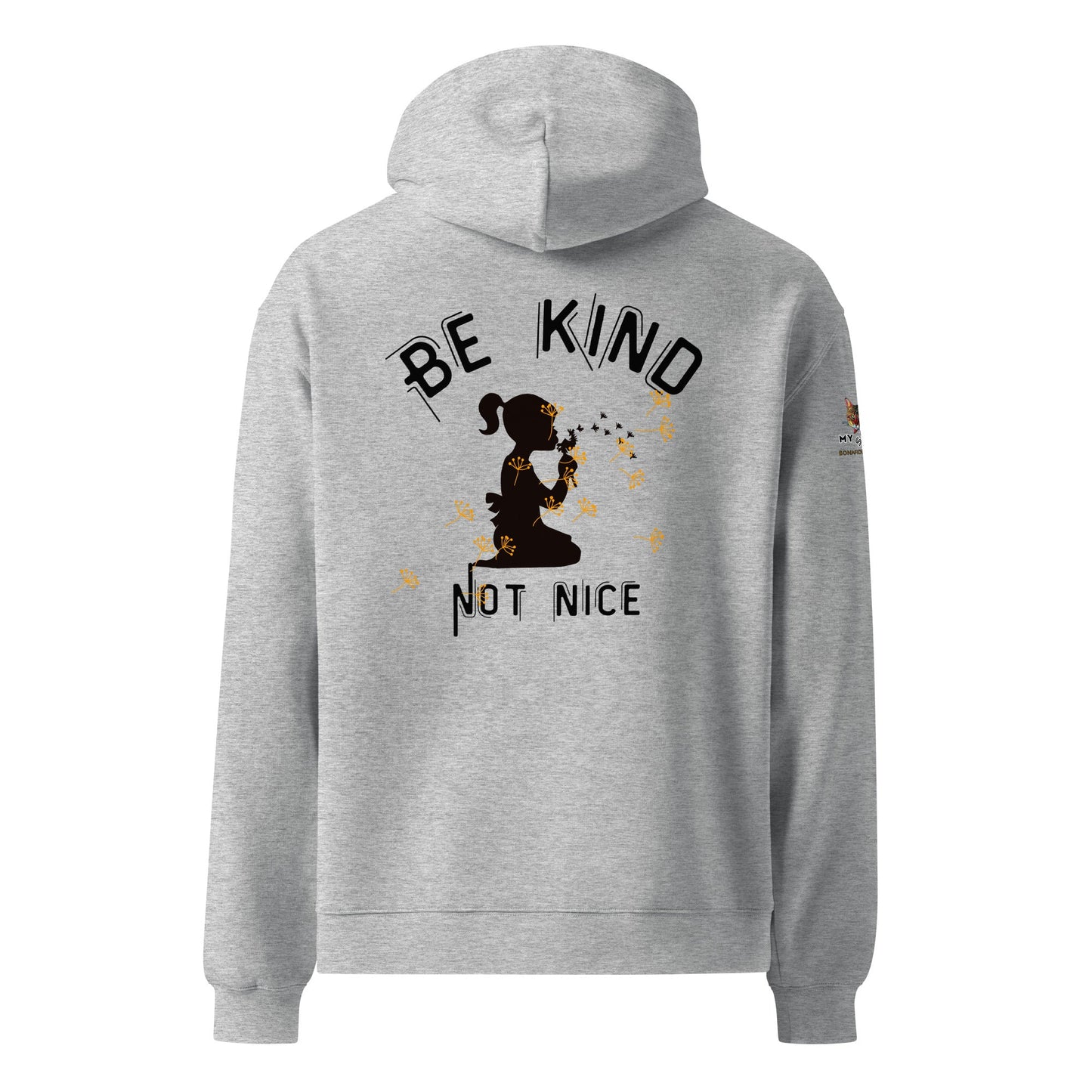Be Kind Not Nice Unisex Plush Hoodie - My Social Cat Bonafide Boutique LLCBe Kind Not Nice Unisex Plush HoodieHooded sweatshirtMy Social Cat Bonafide Boutique LLCAthletic HeatherSbehoodie