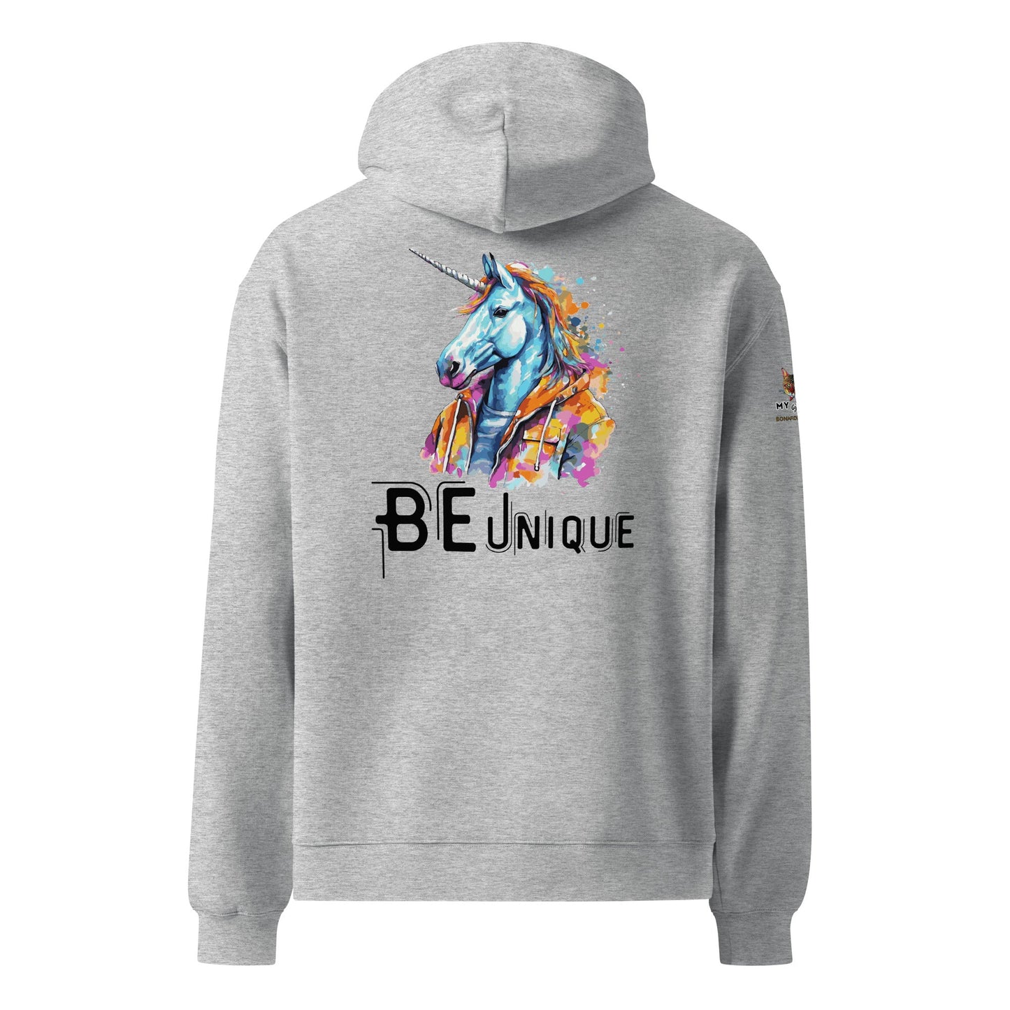 Be Unique Unisex Plush Hoodie - My Social Cat Bonafide Boutique LLCBe Unique Unisex Plush HoodieHooded sweatshirtMy Social Cat Bonafide Boutique LLCAthletic HeatherSbehoodie