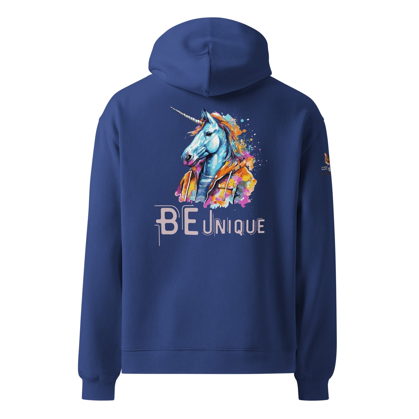 Be Unique Unisex Plush Hoodie - My Social Cat Bonafide Boutique LLCBe Unique Unisex Plush HoodieHooded sweatshirtMy Social Cat Bonafide Boutique LLCCobaltSbehoodie