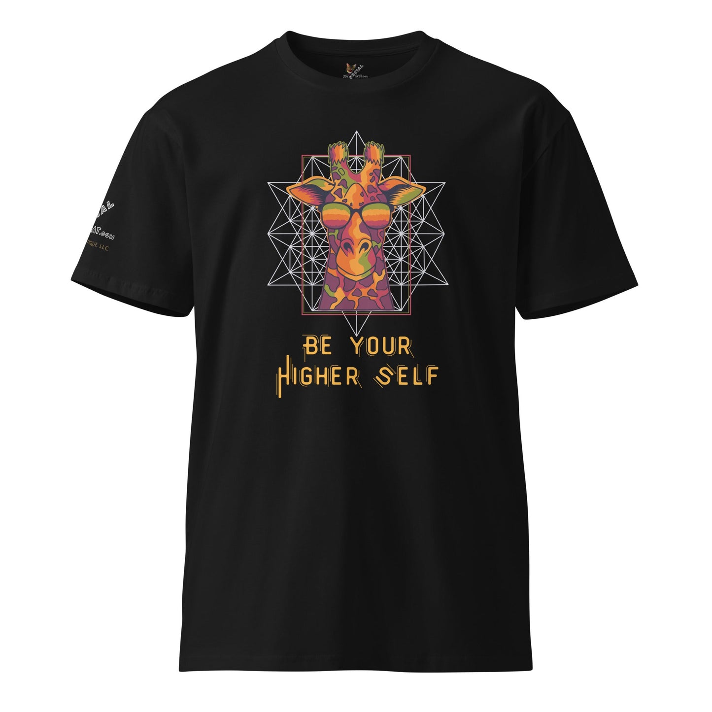 Be Your Higher Self Unisex Premium Tee - My Social Cat Bonafide Boutique LLCBe Your Higher Self Unisex Premium TeeT-shirtMy Social Cat Bonafide Boutique LLCBlackSbegiraffe
