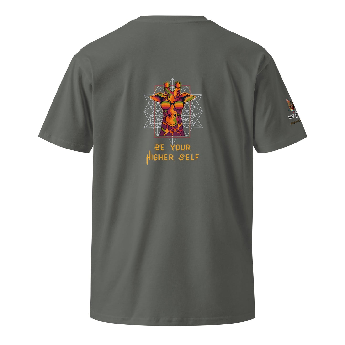 Be Your Higher Self Unisex Premium Tee - My Social Cat Bonafide Boutique LLCBe Your Higher Self Unisex Premium TeeT-shirtMy Social Cat Bonafide Boutique LLCCharcoalSbegiraffe
