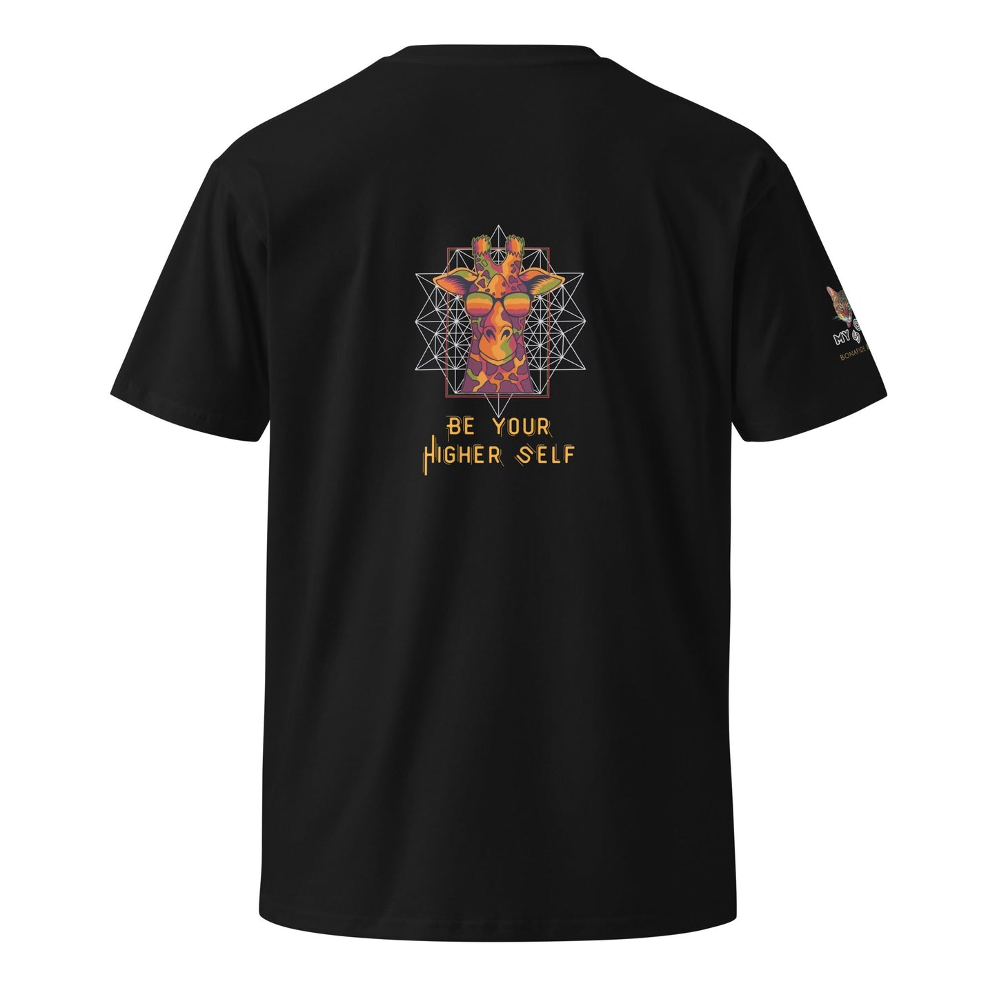 Be Your Higher Self Unisex Premium Tee - My Social Cat Bonafide Boutique LLCBe Your Higher Self Unisex Premium TeeT-shirtMy Social Cat Bonafide Boutique LLCNaturalSbegiraffe