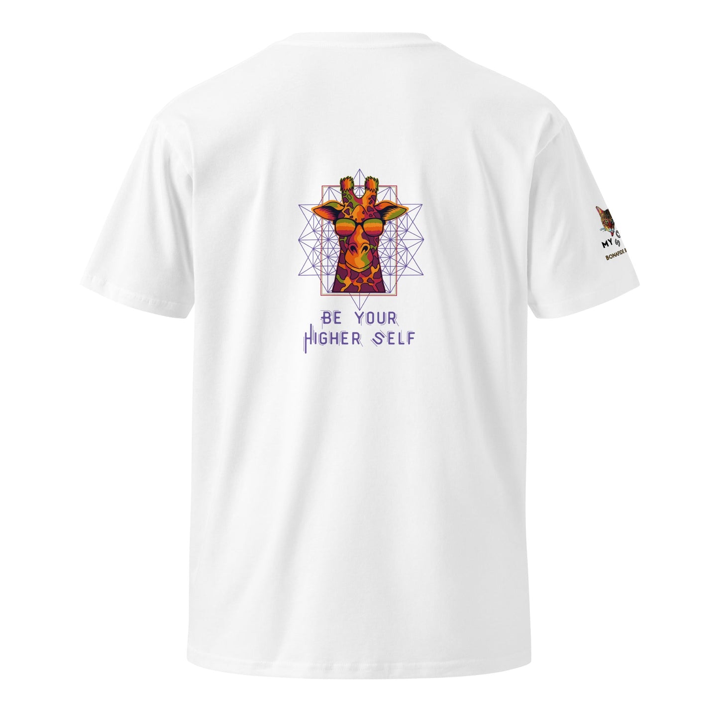 Be Your Higher Self Unisex Premium Tee - My Social Cat Bonafide Boutique LLCBe Your Higher Self Unisex Premium TeeT-shirtMy Social Cat Bonafide Boutique LLCWhiteSbegiraffe