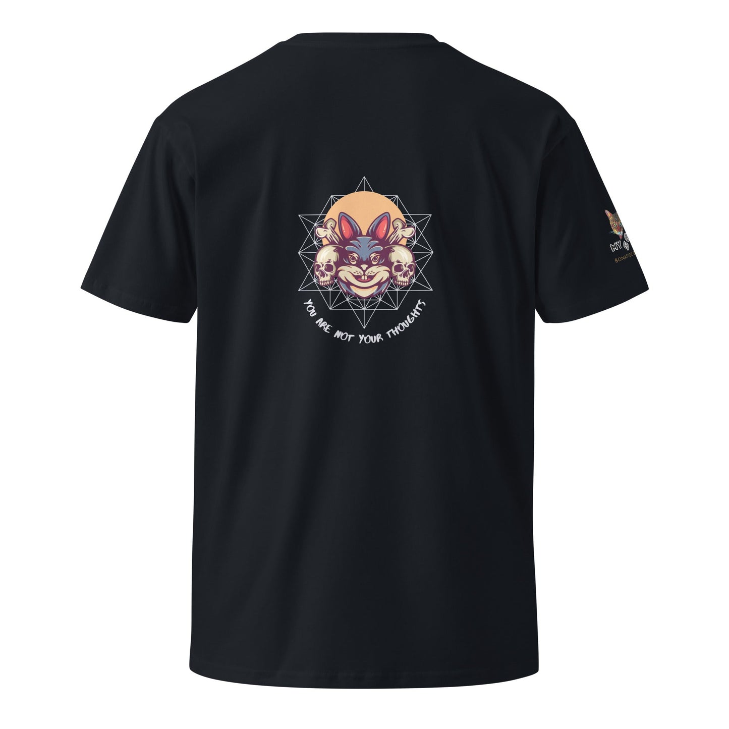 Bunny Skulls Thoughts Unisex Premium Tee - My Social Cat Bonafide Boutique LLCBunny Skulls Thoughts Unisex Premium TeeT-shirtMy Social Cat Bonafide Boutique LLCNavySarebunny