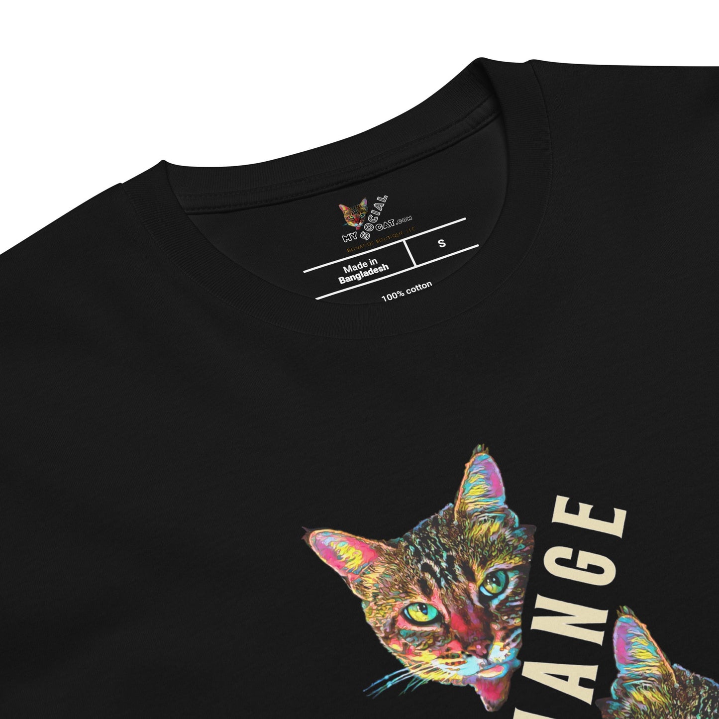 Change Purspective Unisex premium Tee - My Social Cat Bonafide Boutique LLCChange Purspective Unisex premium TeeT-shirtMy Social Cat Bonafide Boutique LLCScatchange