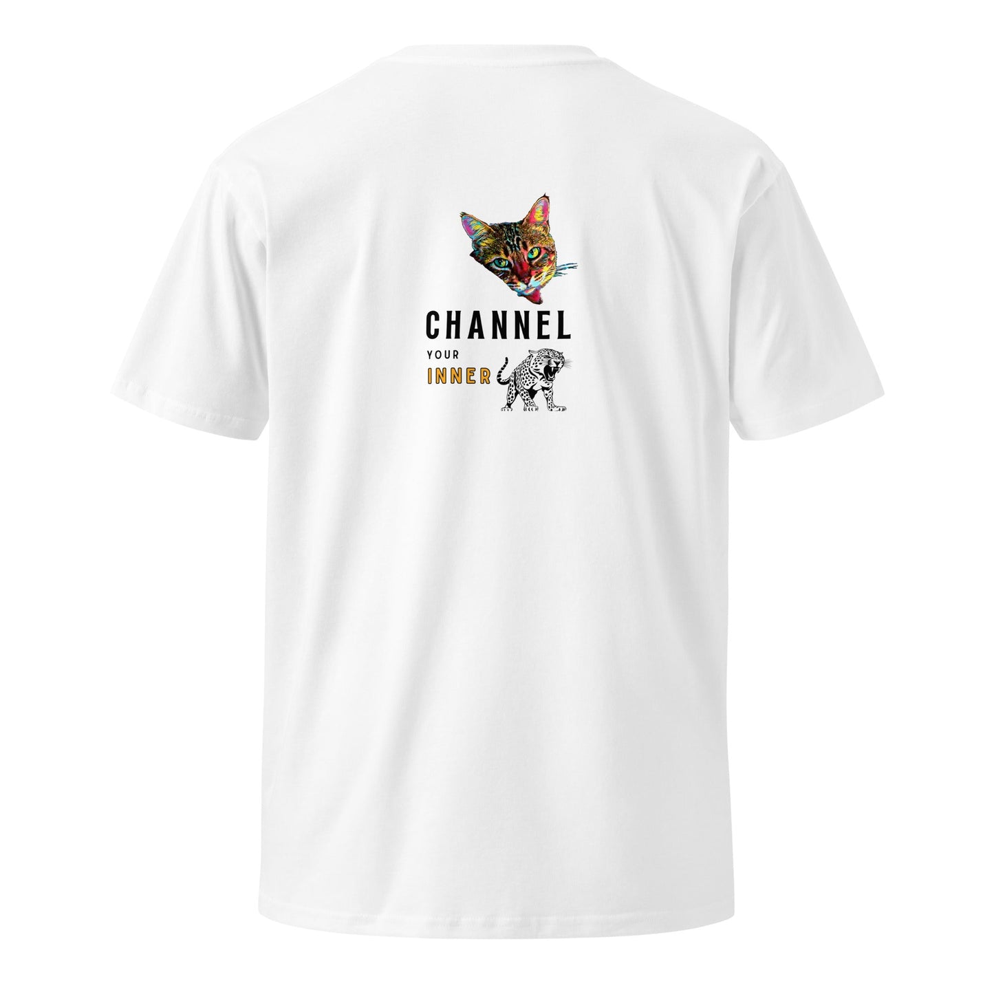 Channel Your Inner Leopard Unisex Premium Tee - My Social Cat Bonafide Boutique LLCChannel Your Inner Leopard Unisex Premium TeeT-shirtMy Social Cat Bonafide Boutique LLCWhiteScatchannel