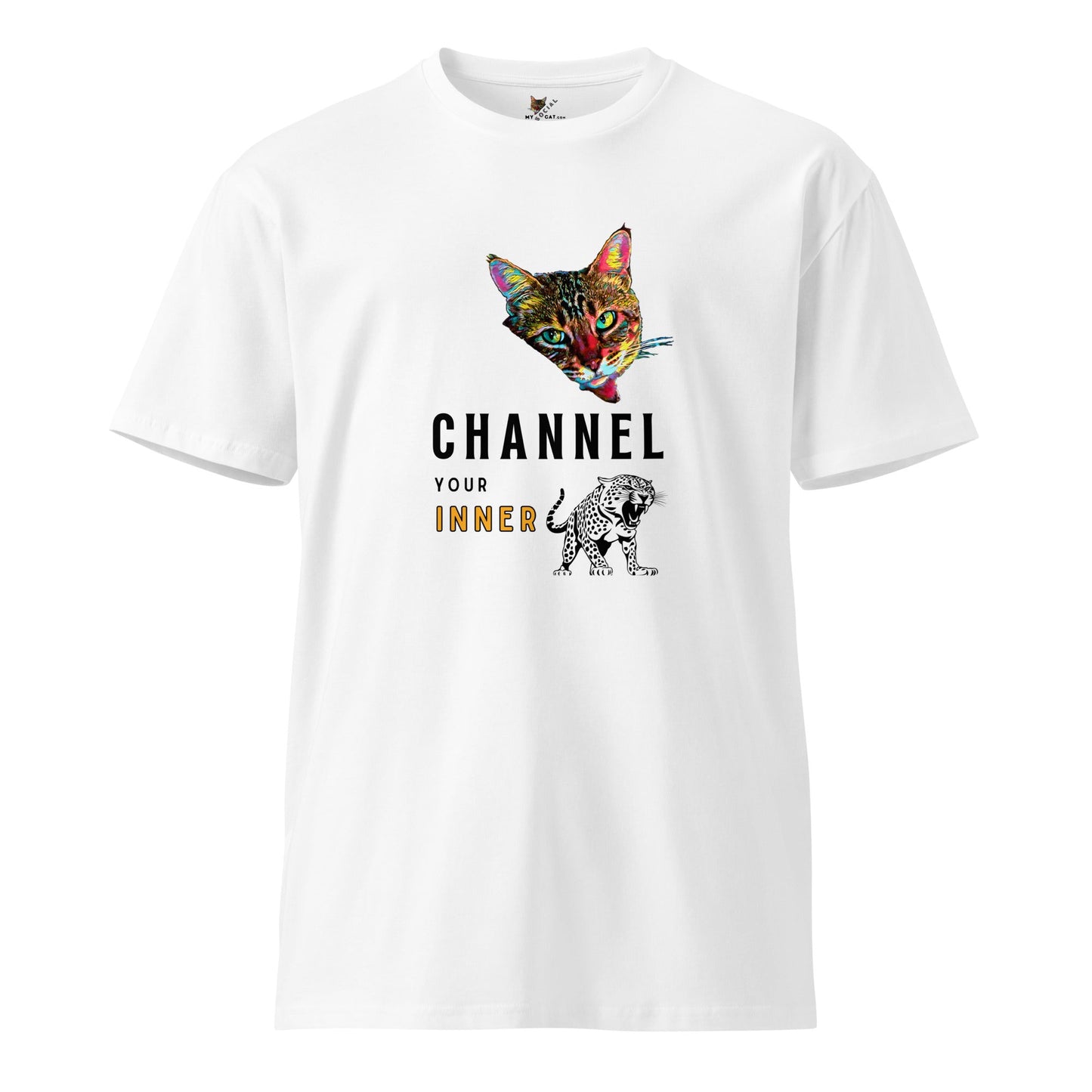 Channel Your Inner Leopard Unisex Premium Tee - My Social Cat Bonafide Boutique LLCChannel Your Inner Leopard Unisex Premium TeeT-shirtMy Social Cat Bonafide Boutique LLCWhiteScatchannel