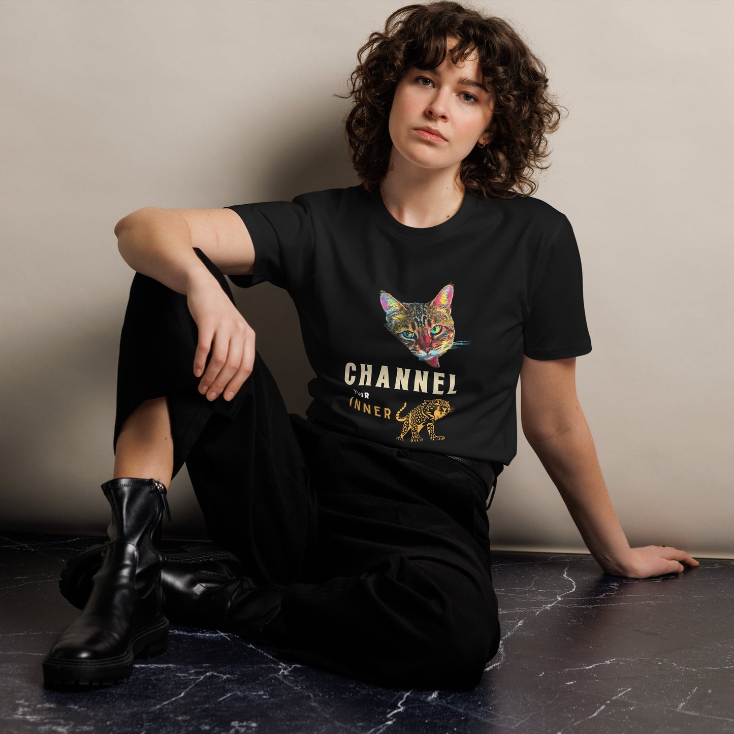 Channel Your Inner Leopard Unisex Premium Tee - My Social Cat Bonafide Boutique LLCChannel Your Inner Leopard Unisex Premium TeeT-shirtMy Social Cat Bonafide Boutique LLCBlackScatchannel