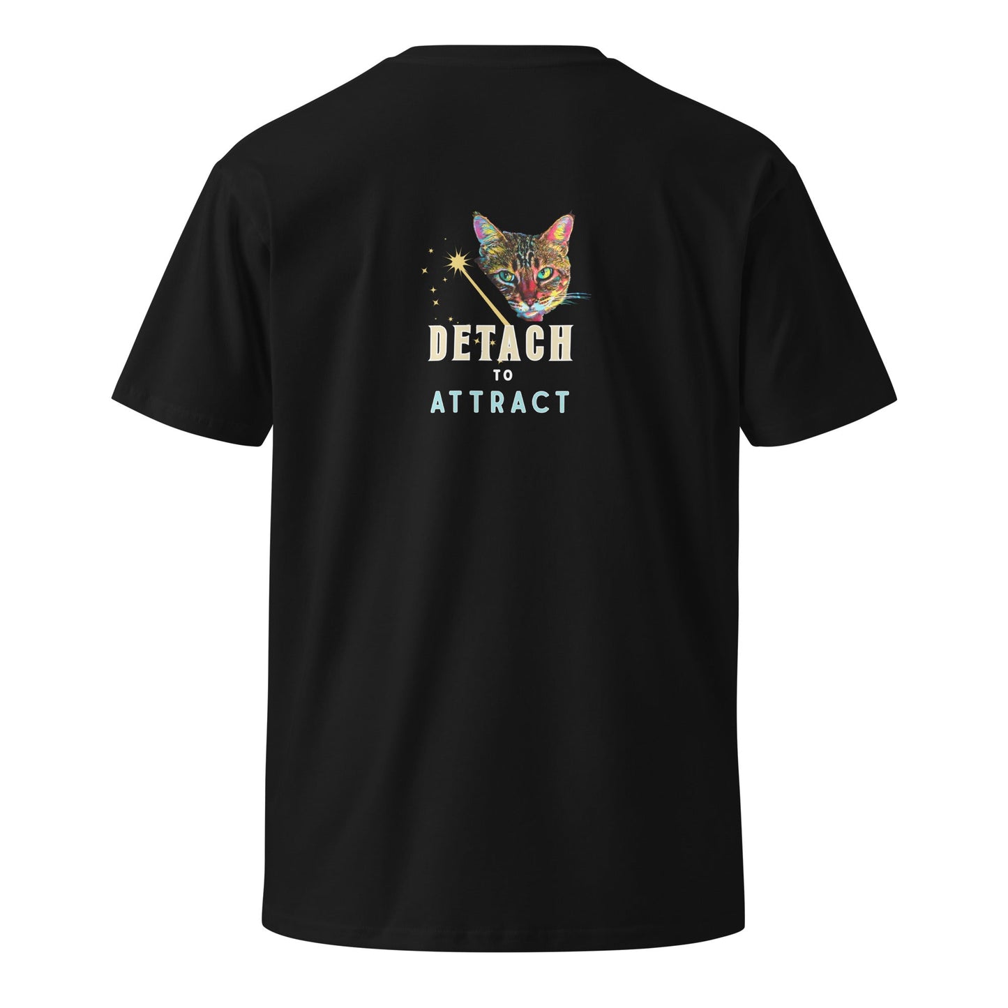 Detach to Attract Unisex Premium Tee - My Social Cat Bonafide Boutique LLCDetach to Attract Unisex Premium TeeT-shirtMy Social Cat Bonafide Boutique LLCSattractdetach