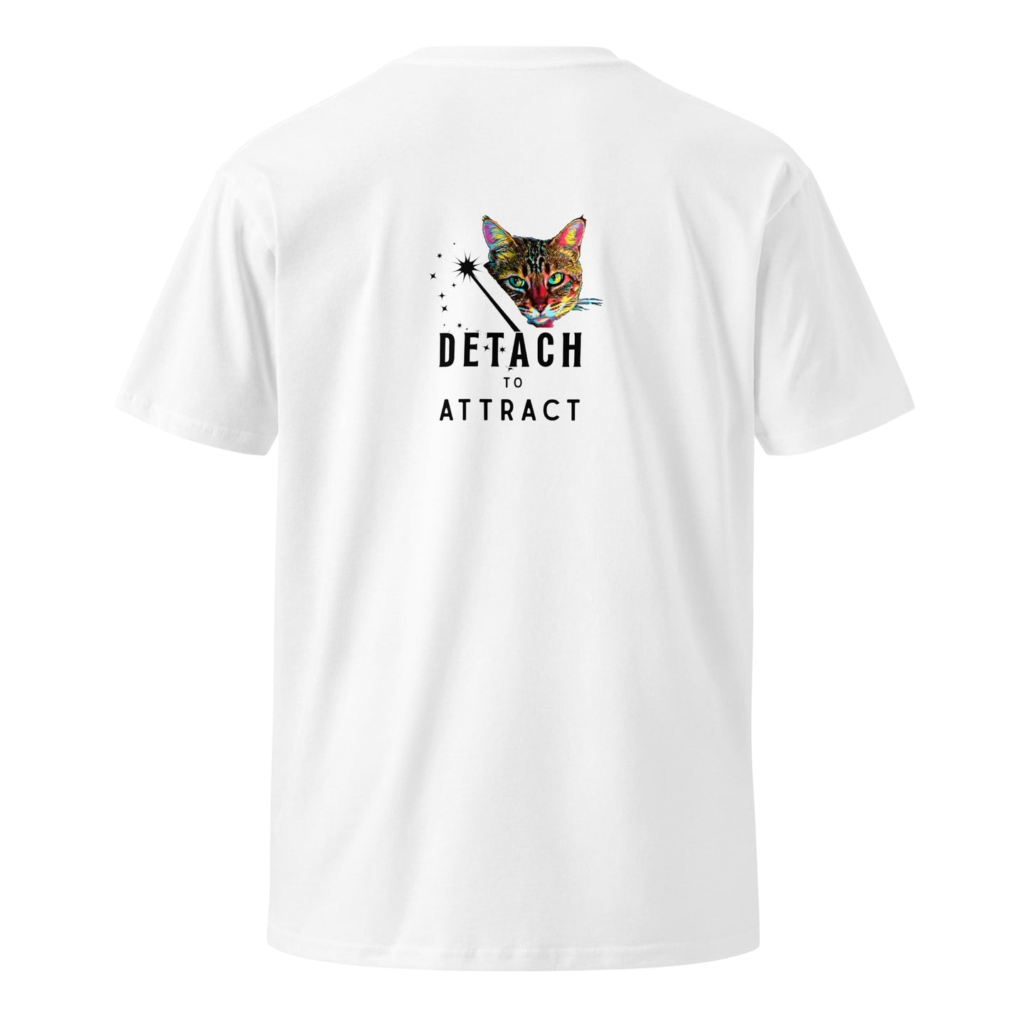 Detach to Attract Unisex Premium Tee - My Social Cat Bonafide Boutique LLCDetach to Attract Unisex Premium TeeT-shirtMy Social Cat Bonafide Boutique LLCWhiteSattractdetach