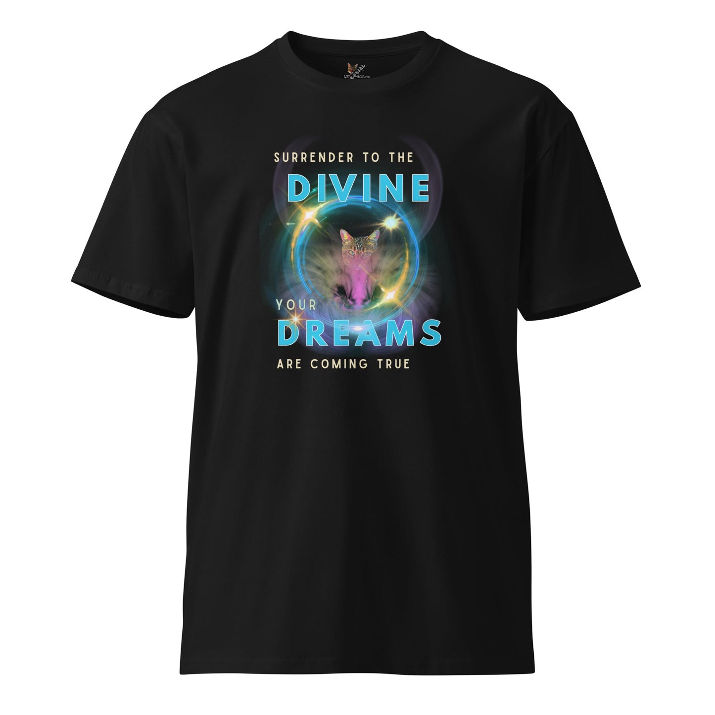 Divine Dreams Unisex Premium Tee - My Social Cat Bonafide Boutique LLCDivine Dreams Unisex Premium TeeT-shirtMy Social Cat Bonafide Boutique LLCBlackMdivinedreams