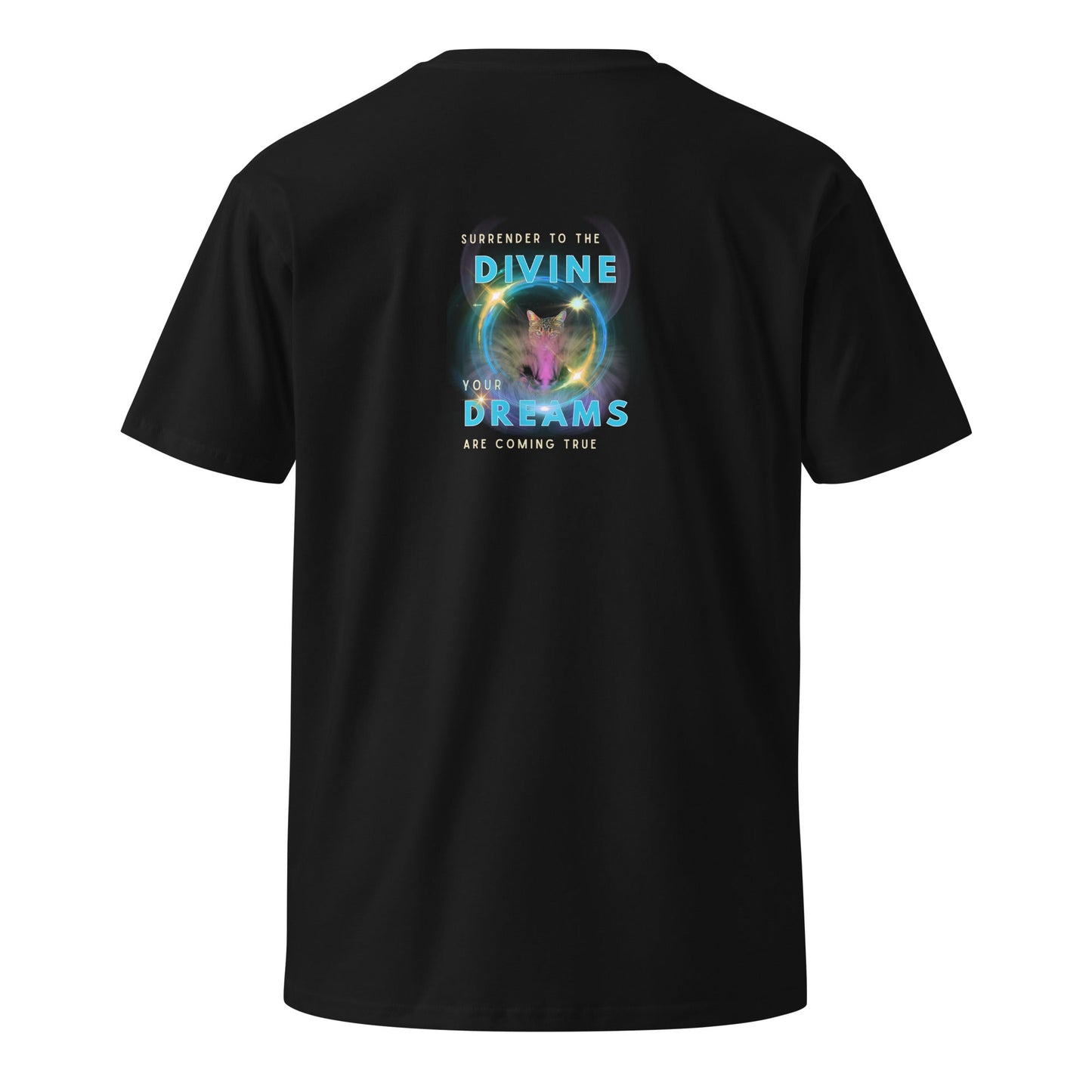 Divine Dreams Unisex Premium Tee - My Social Cat Bonafide Boutique LLCDivine Dreams Unisex Premium TeeT-shirtMy Social Cat Bonafide Boutique LLCBlackMdivinedreams