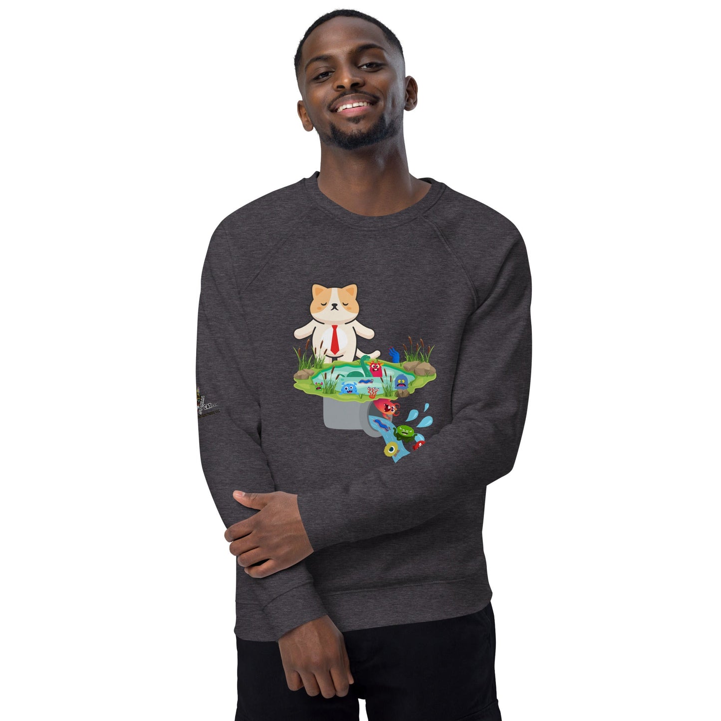 Drain the Swamp Unisex Plush Organic Sweatshirt - My Social Cat Bonafide Boutique LLCDrain the Swamp Unisex Plush Organic SweatshirtSweatshirtMy Social Cat Bonafide Boutique LLCCharcoal MelangeXSdrainswamp
