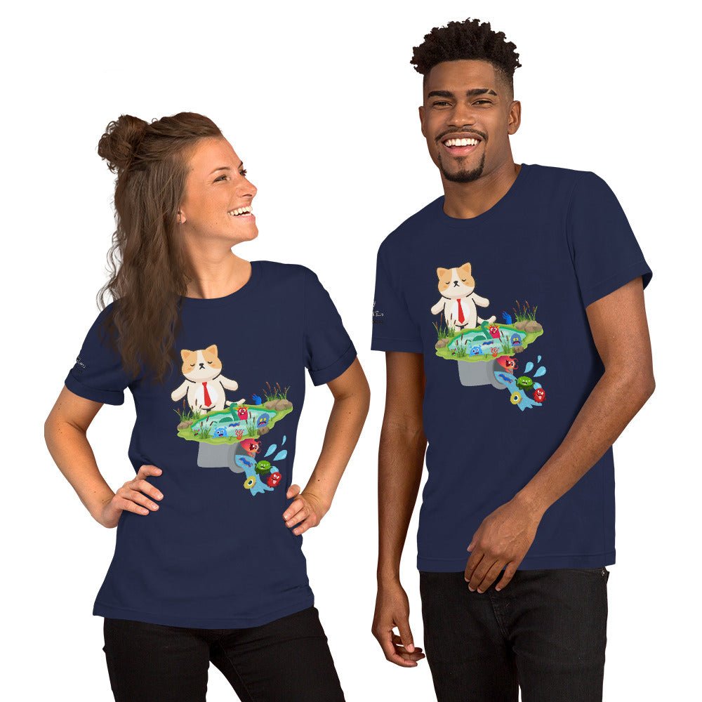 Drain the Swamp Unisex Tee - My Social Cat Bonafide Boutique LLCDrain the Swamp Unisex TeeT - shirtMy Social Cat Bonafide Boutique LLCNavyXSdrainshirt