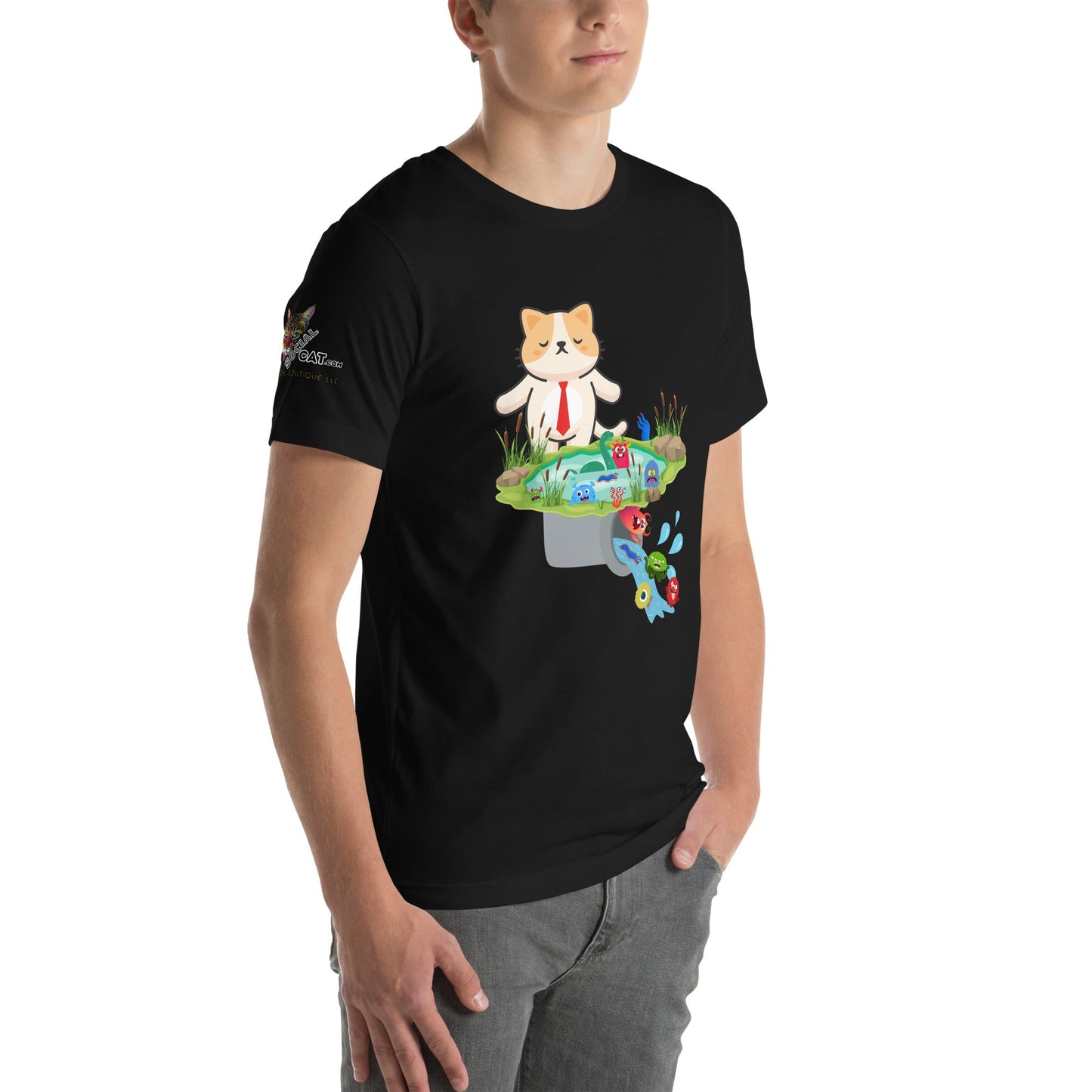 Drain the Swamp Unisex Tee - My Social Cat Bonafide Boutique LLCDrain the Swamp Unisex TeeT - shirtMy Social Cat Bonafide Boutique LLCNavyXSdrainshirt