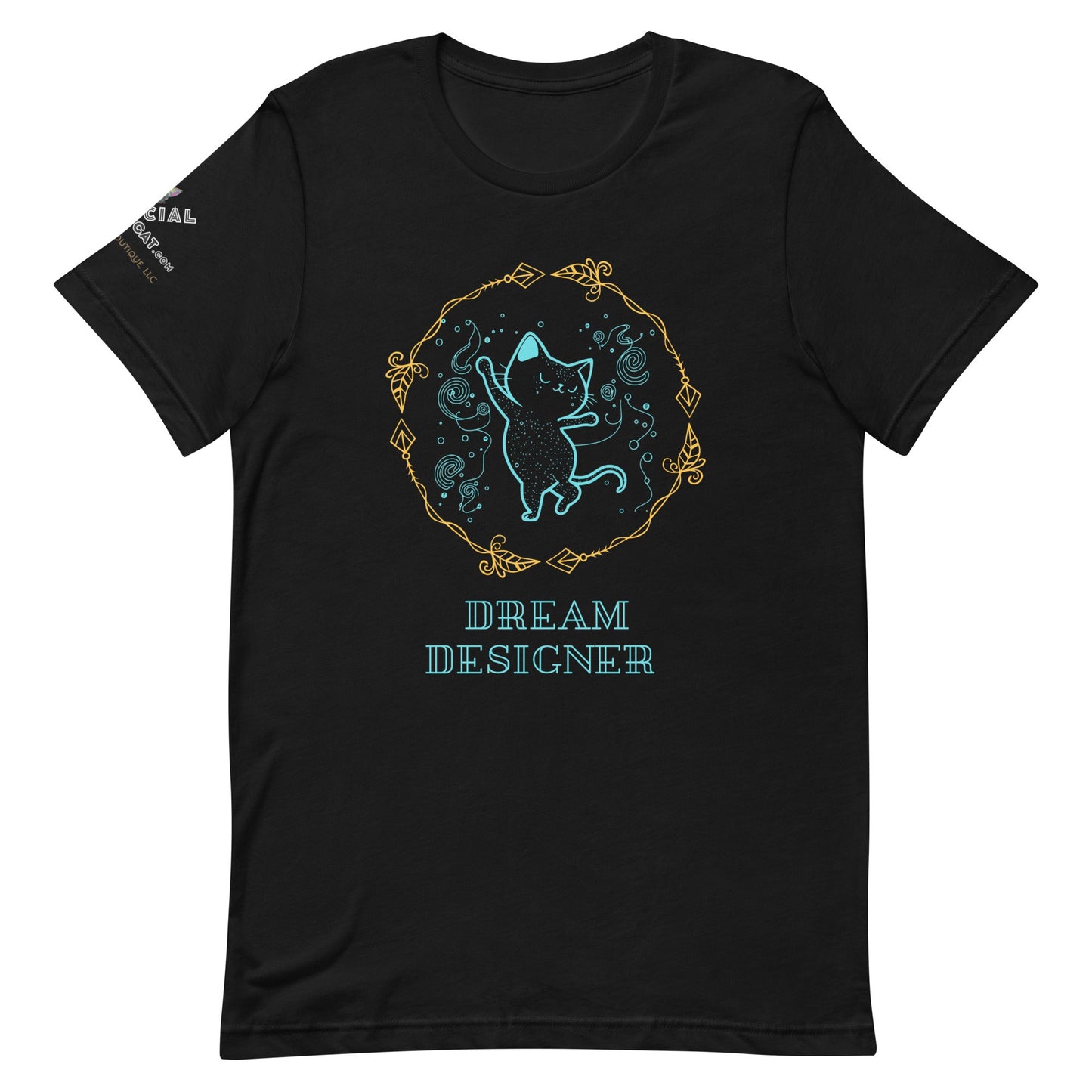 Dream Designer Unisex Tee - My Social Cat Bonafide Boutique LLCDream Designer Unisex TeeT-shirtMy Social Cat Bonafide Boutique LLCBlackXSdesignerdream