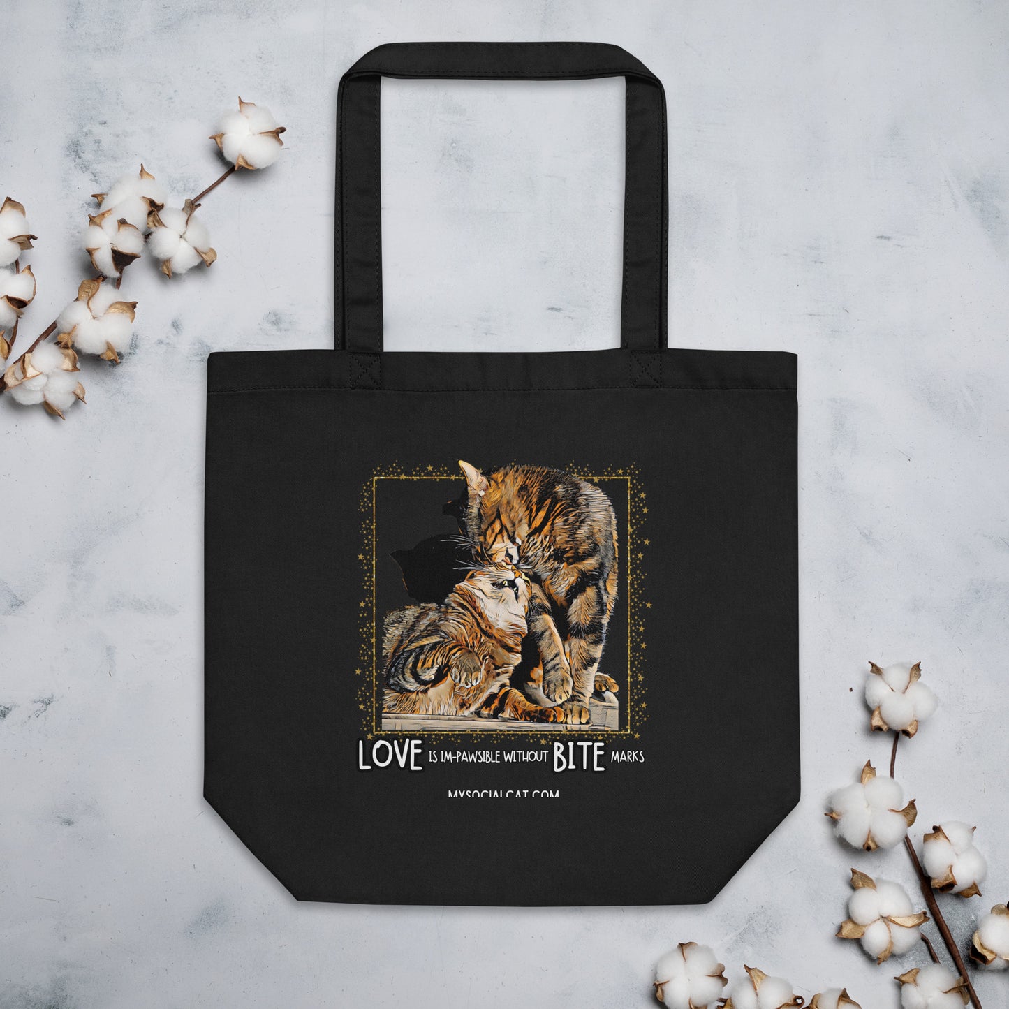 Love Is Im-Pawsible Eco Tote Bag