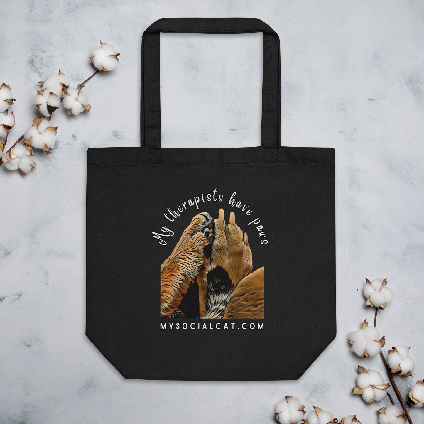 My Therapists Have Paws Eco Tote Bag