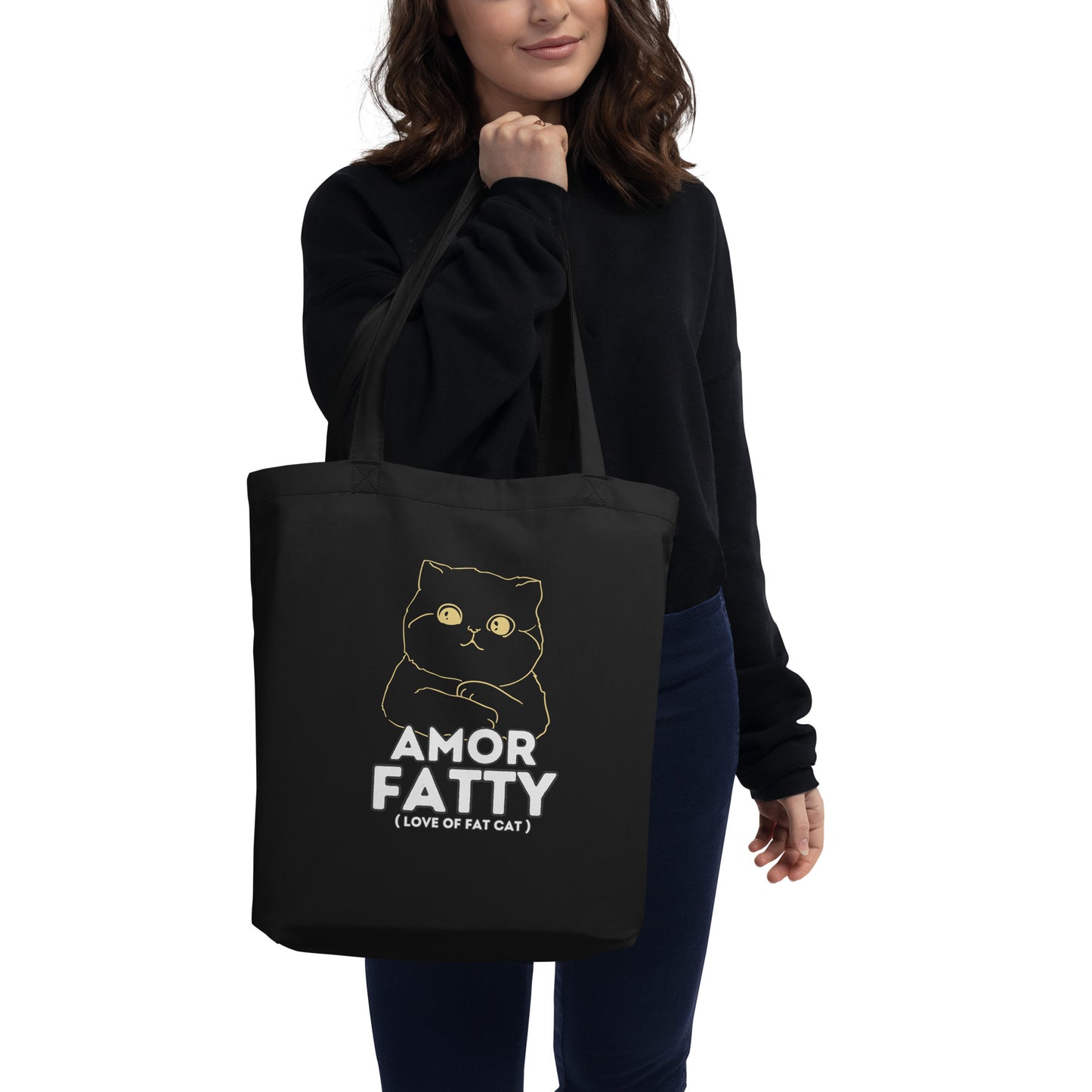 Amor Fatty Organic Eco Tote Bag