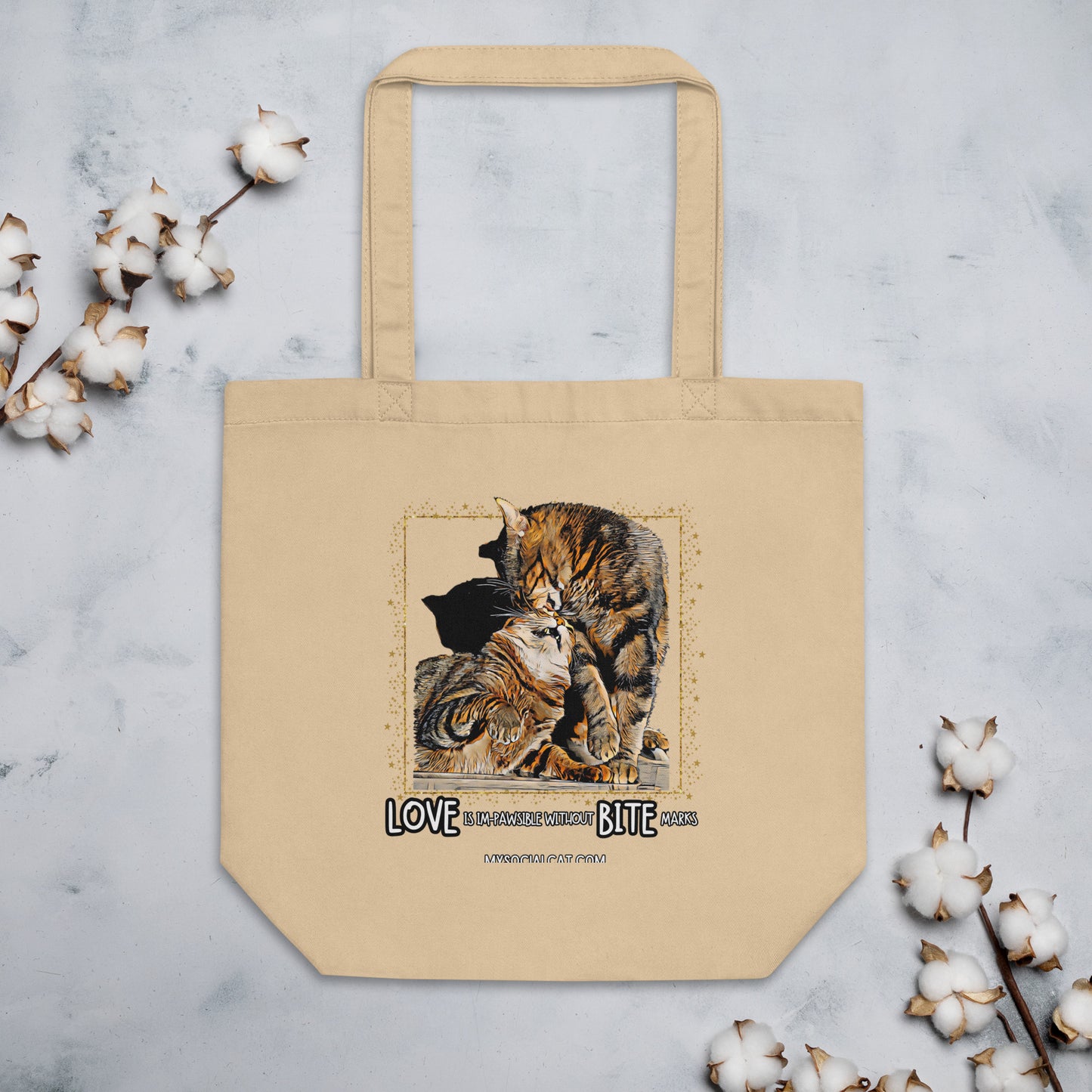 Love Is Im-Pawsible Eco Tote Bag