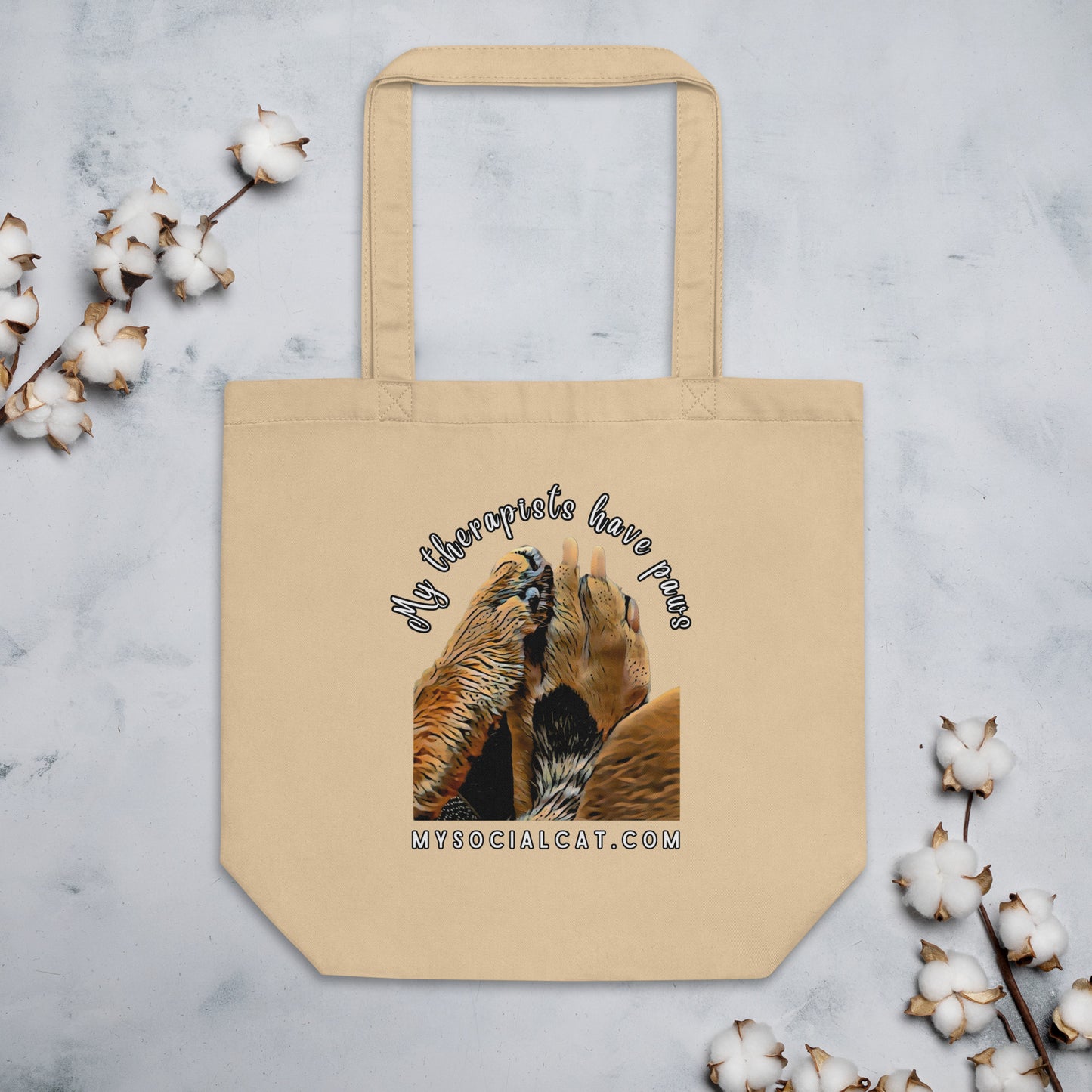 My Therapists Have Paws Eco Tote Bag