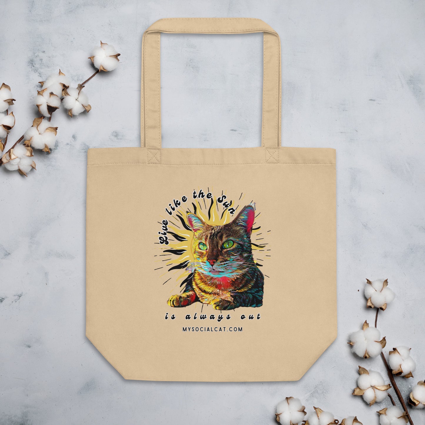 Live Like The Sun Eco Tote Bag