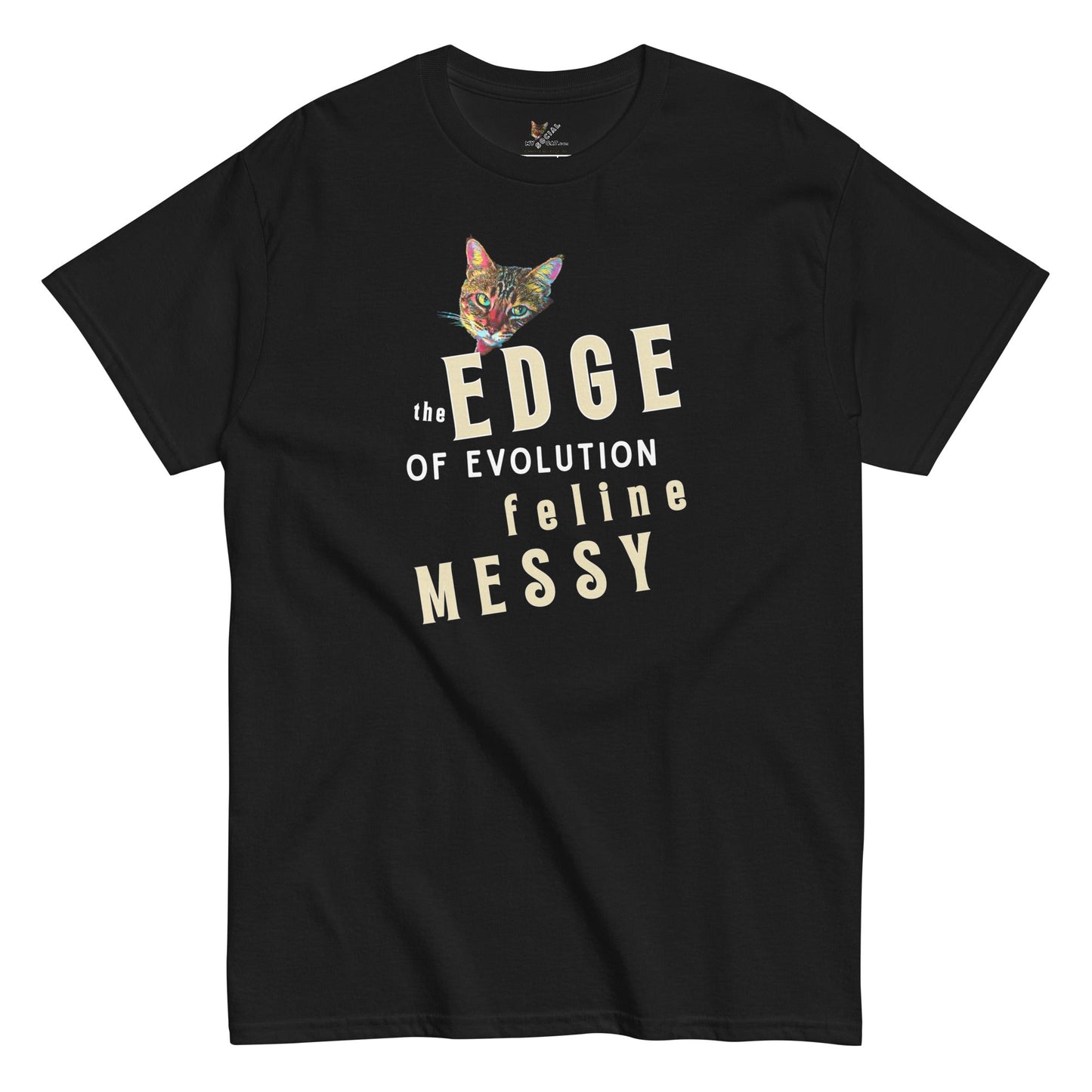 Edge of Evolution Unisex Classic Tee - My Social Cat Bonafide Boutique LLCEdge of Evolution Unisex Classic TeeT-shirtMy Social Cat Bonafide Boutique LLCScatedge